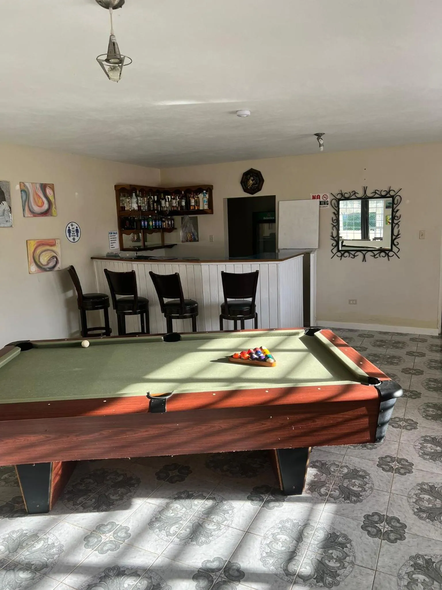 Game Room in Retreat Guest House