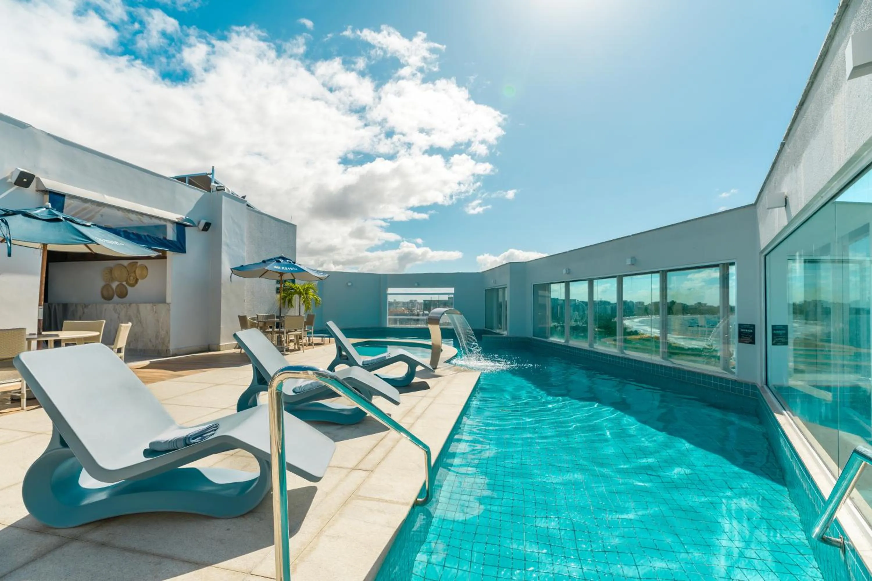 Patio in Hotel Brisa Praia Pajuçara