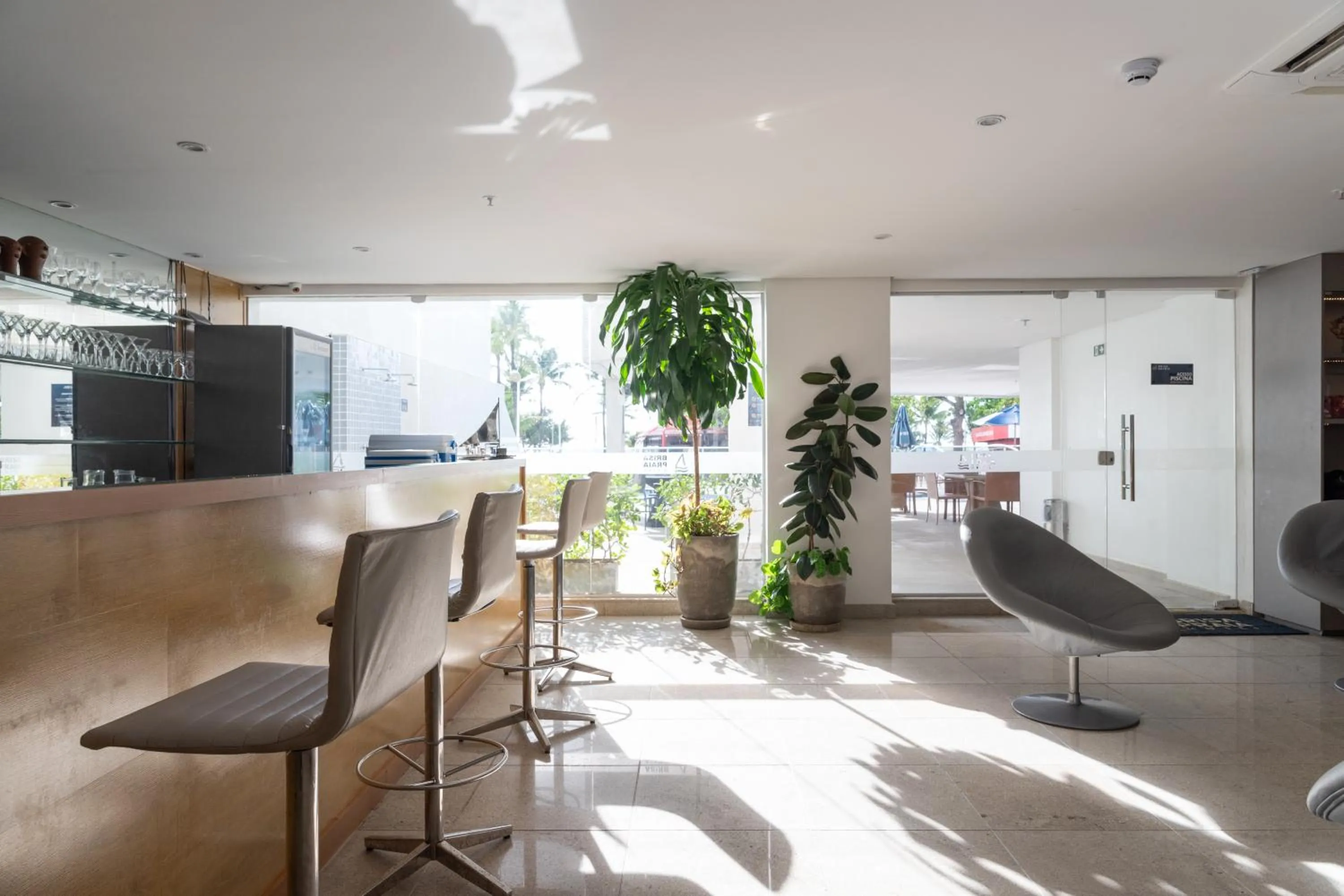Lobby or reception in Hotel Brisa Praia Pajuçara
