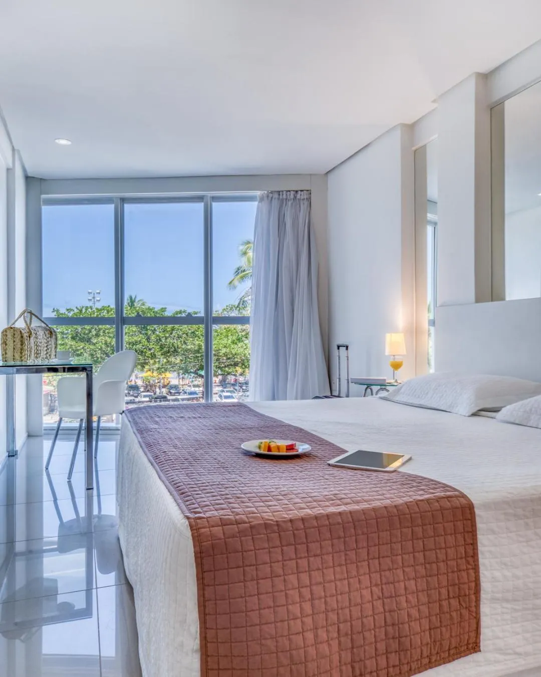 Bed in Hotel Brisa Praia Pajuçara