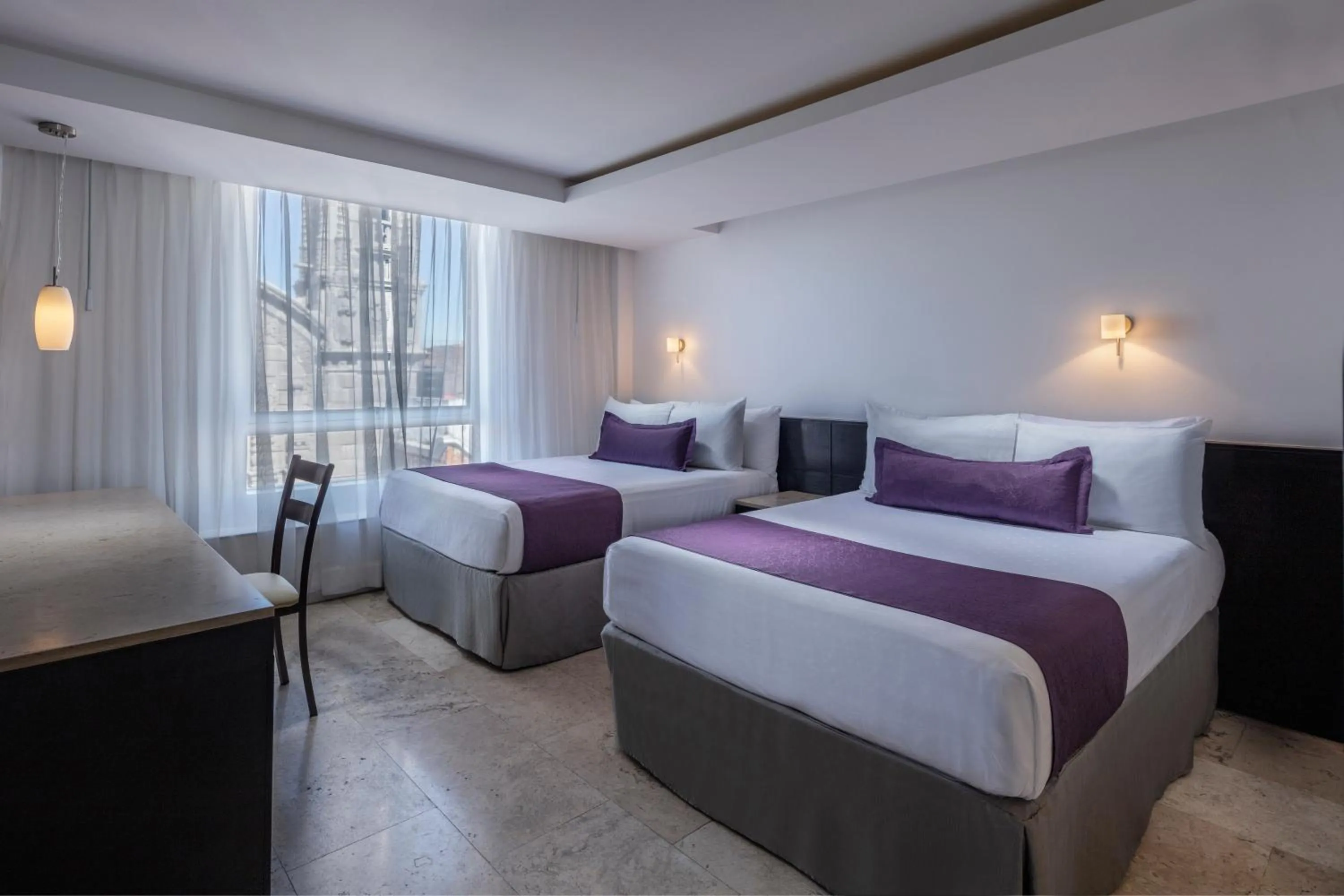 Bed in Gamma Puebla Señorial Centro