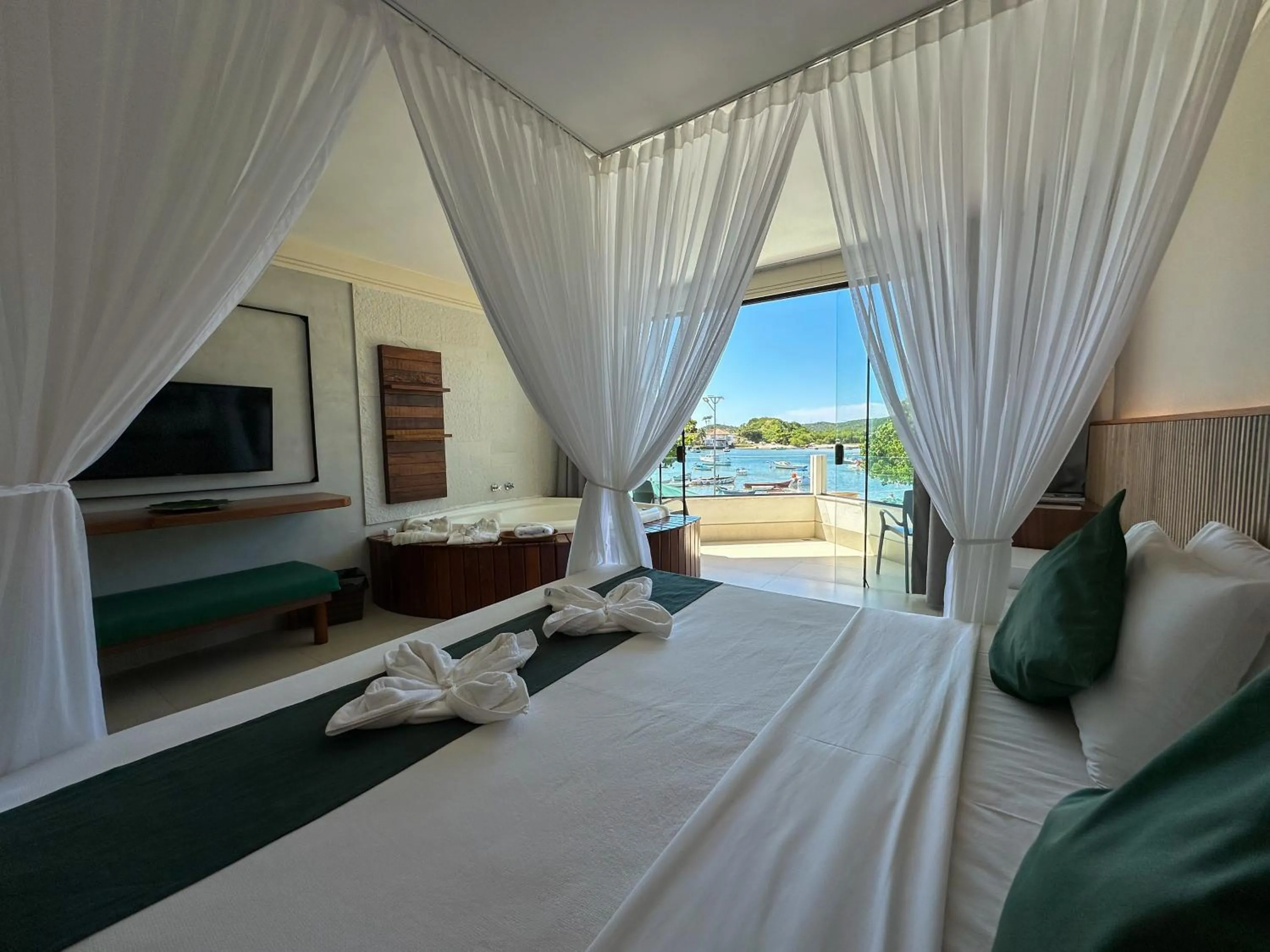 Bed in Passagem Concept Hotel e Spa