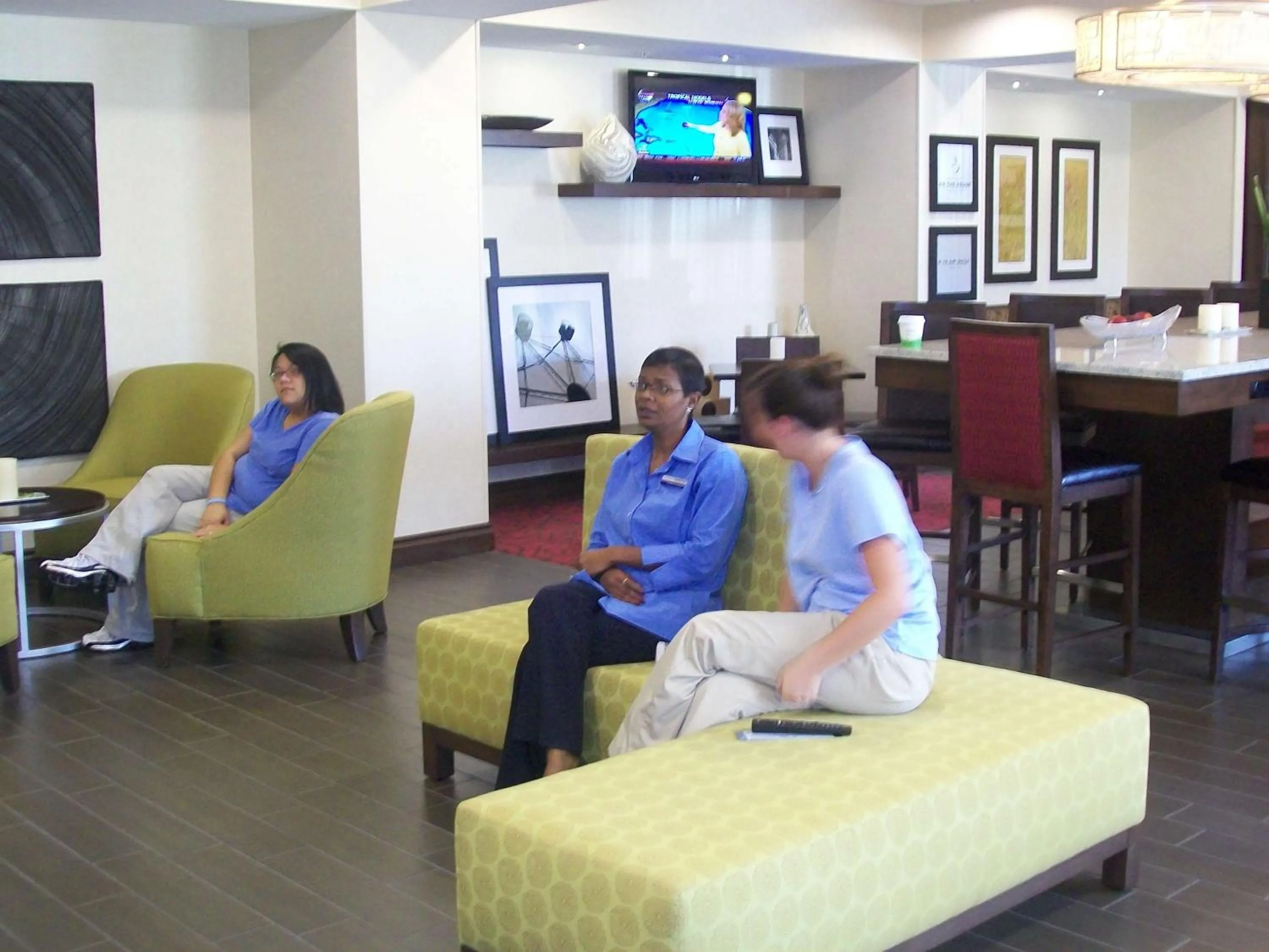 Lobby or reception in Hampton Inn Ozark