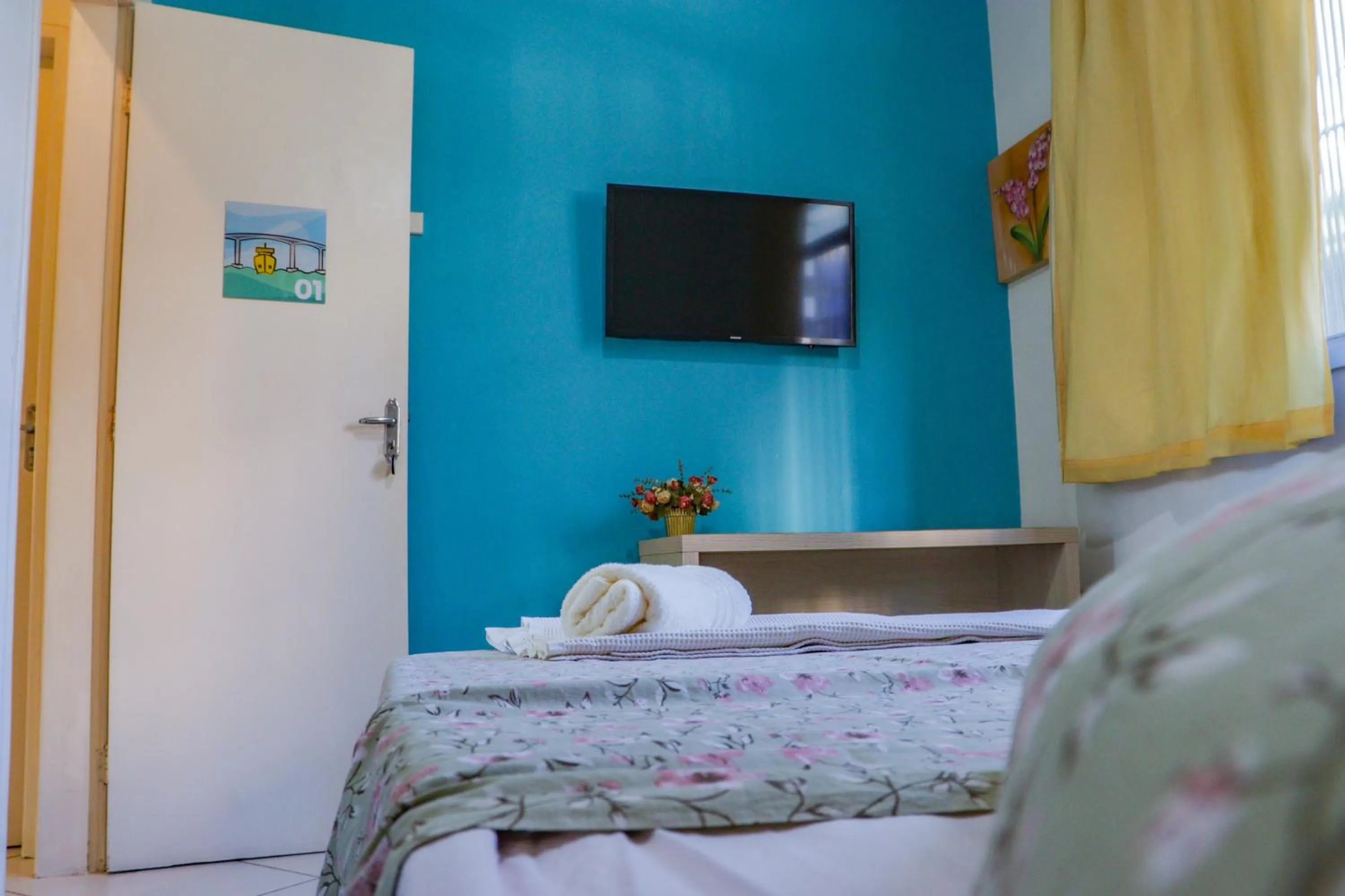 Bed in A Casa Morro do Moreno