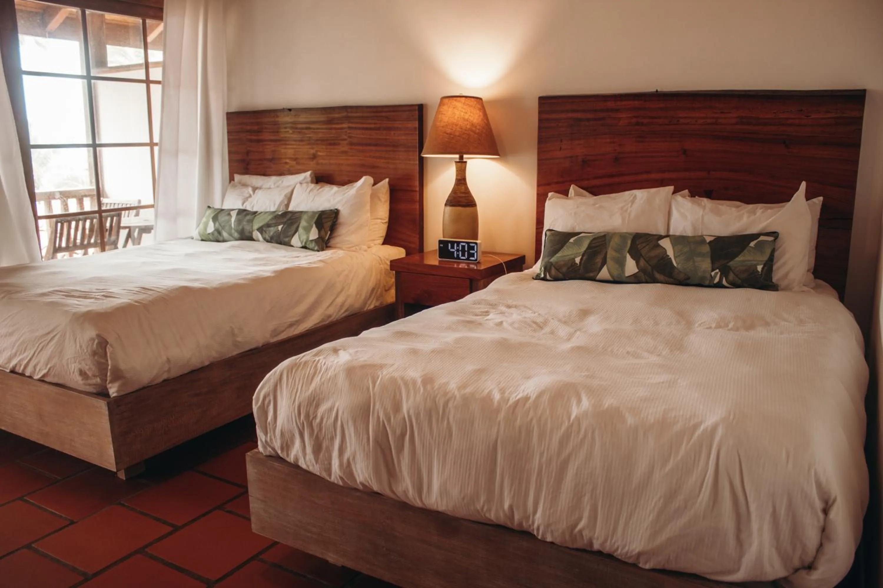 Bed in Hotel Playa Cambutal