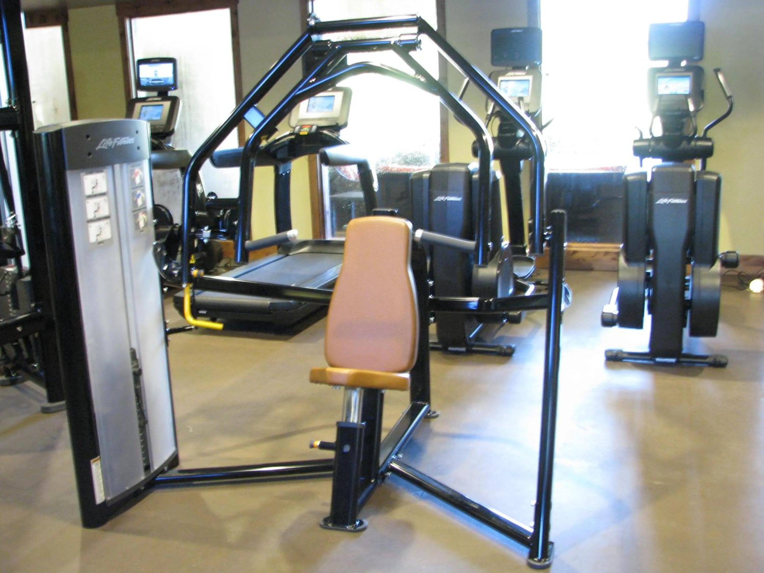 Fitness centre/facilities in Lodge at Whitefish Lake