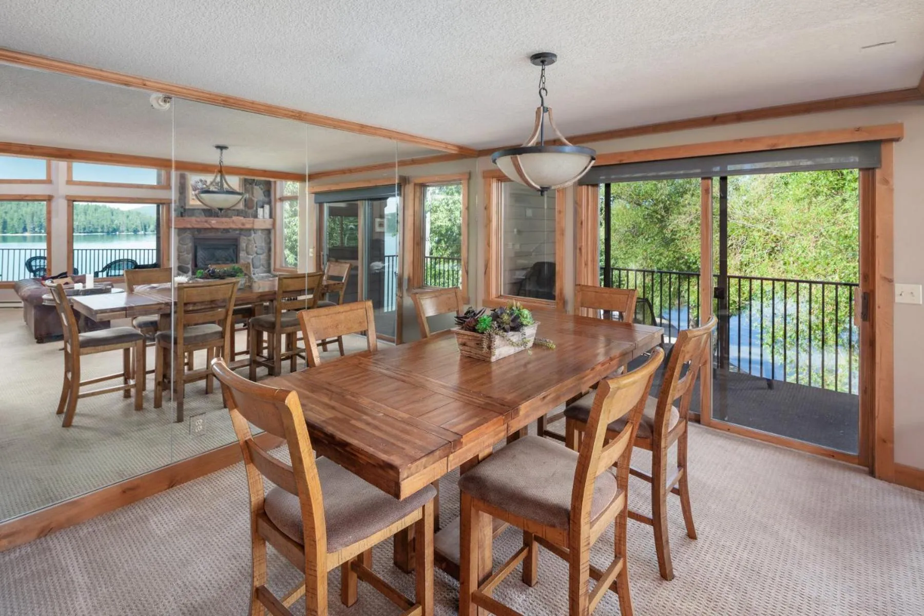 Balcony/Terrace in Lodge at Whitefish Lake