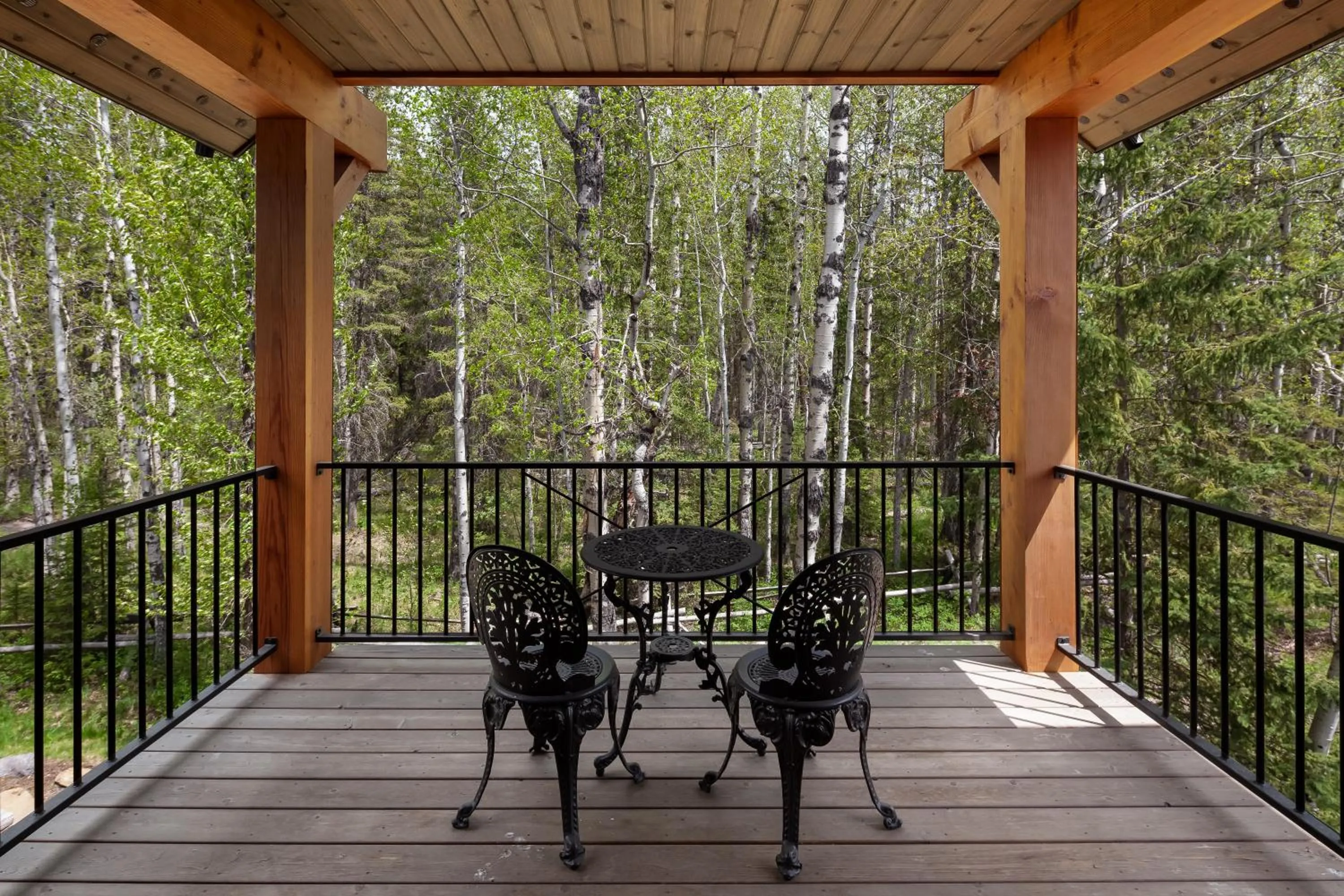 Balcony/Terrace in Lodge at Whitefish Lake
