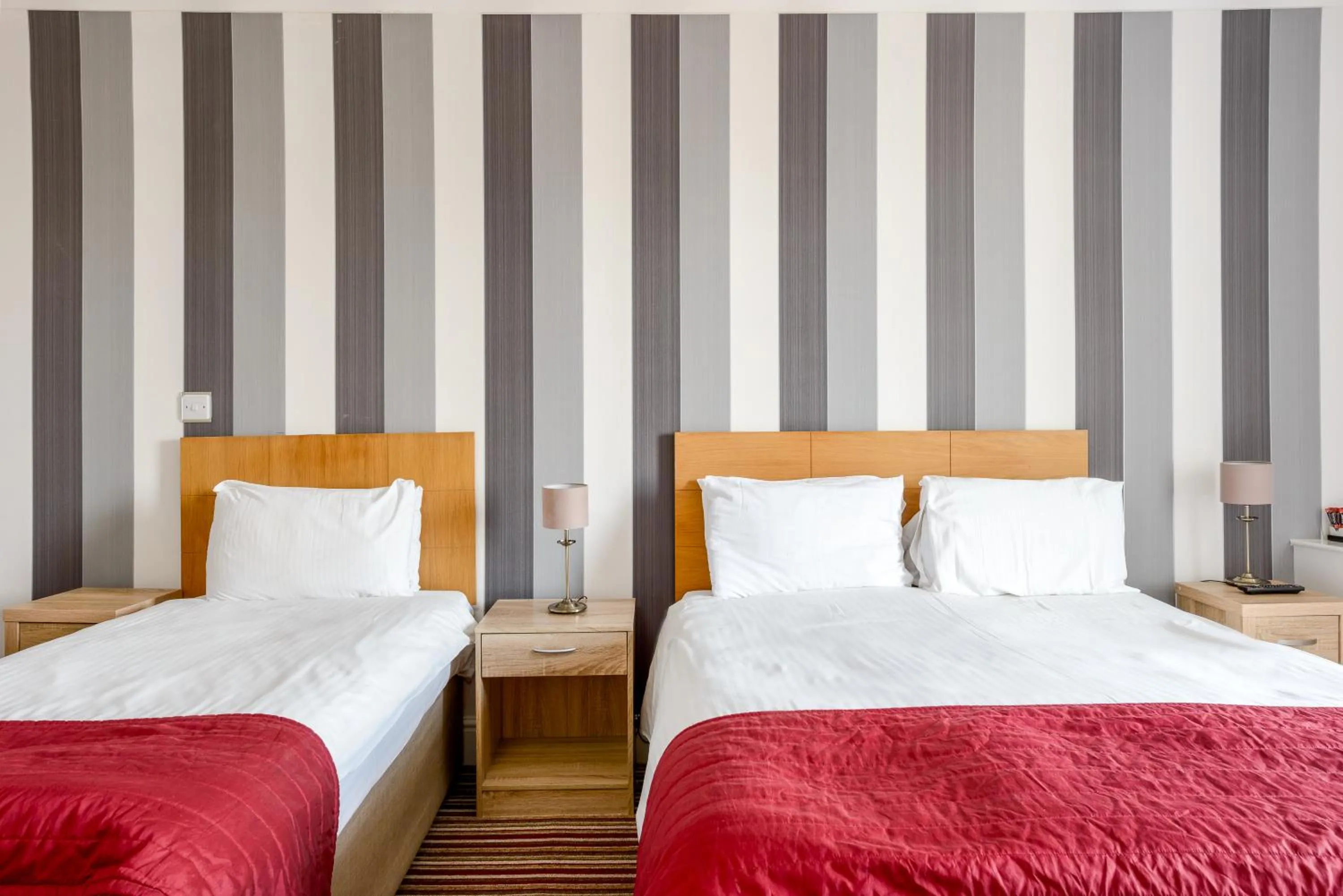 Bed in Hotel Prince Regent