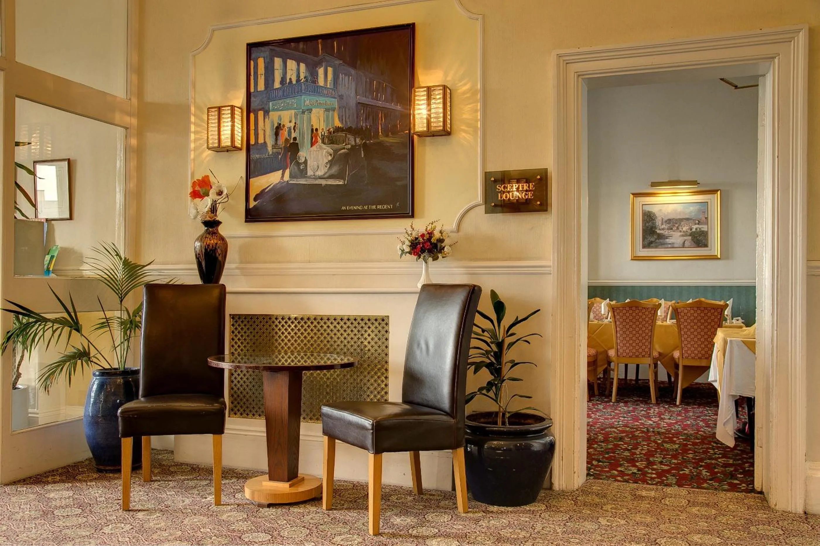 Lobby or reception in Hotel Prince Regent