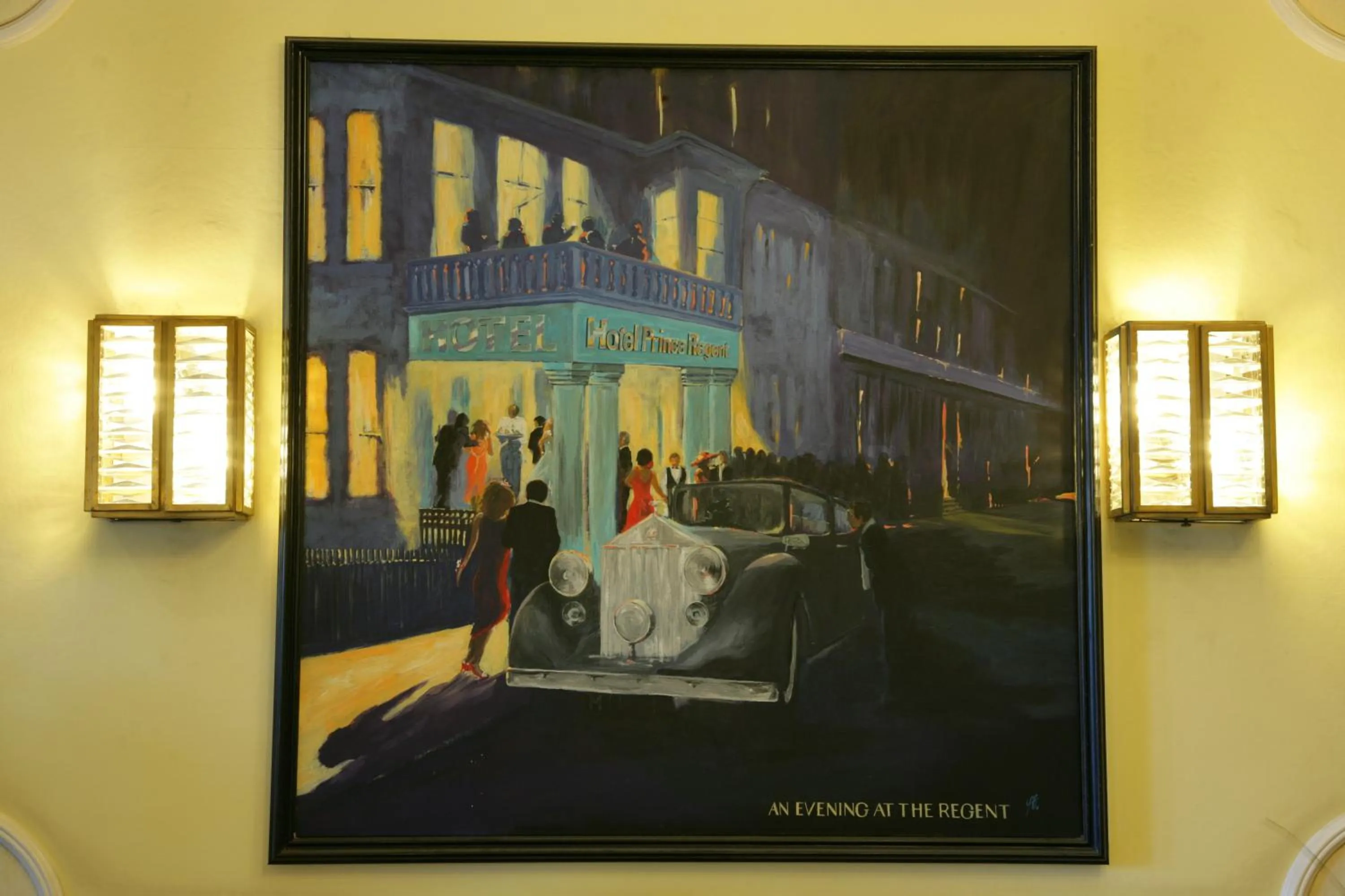 Lobby or reception in Hotel Prince Regent