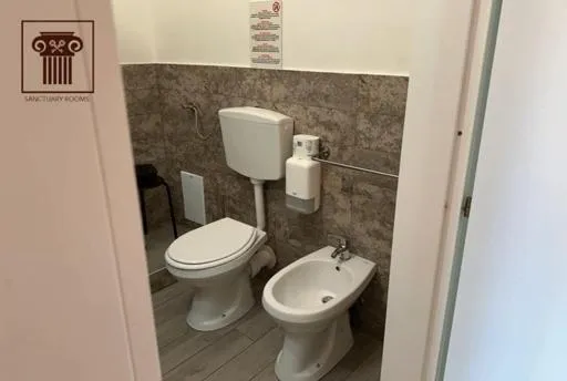 Shower in Sanctuary Rooms