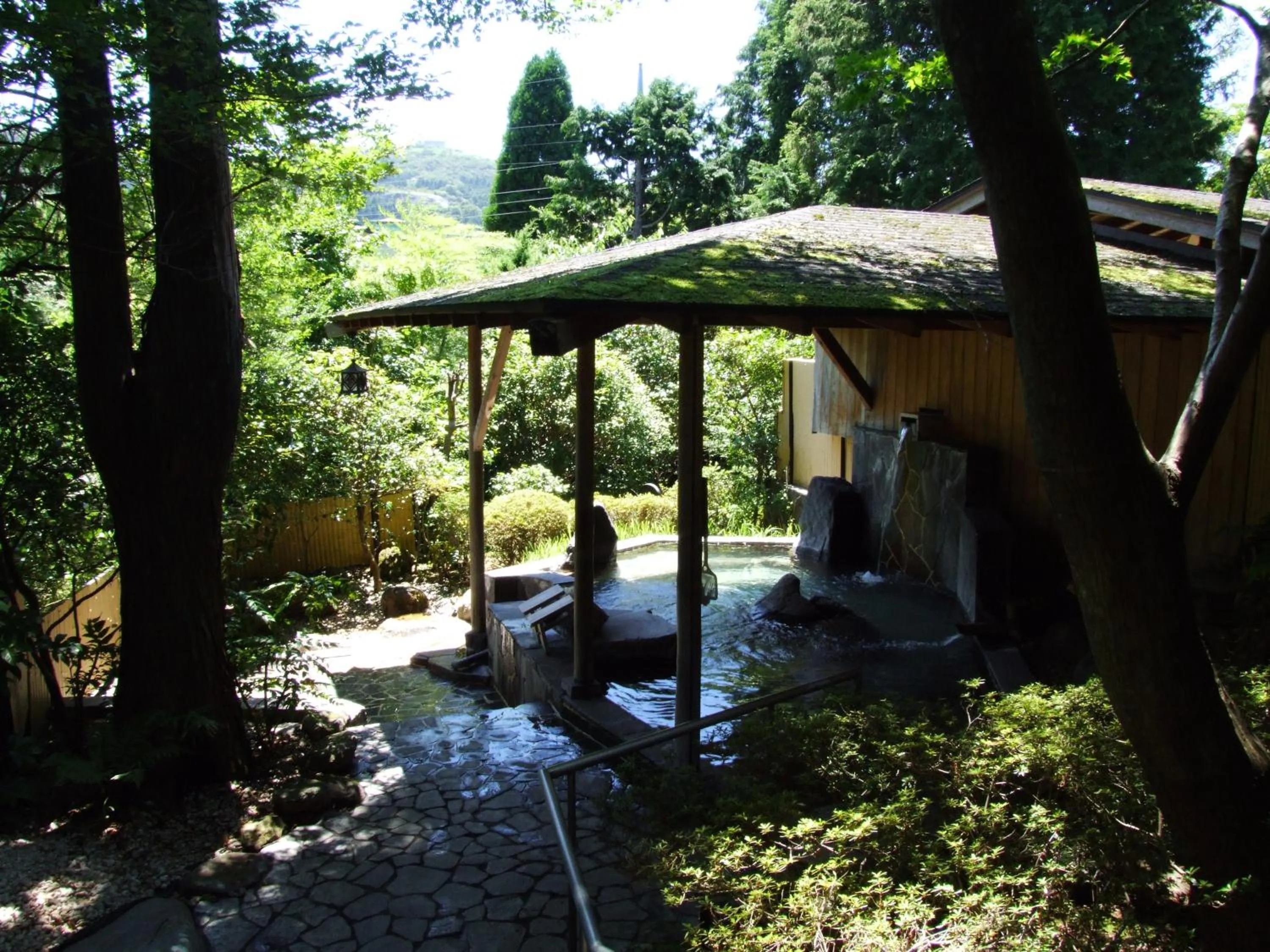 Open Air Bath in Yoshimatsu