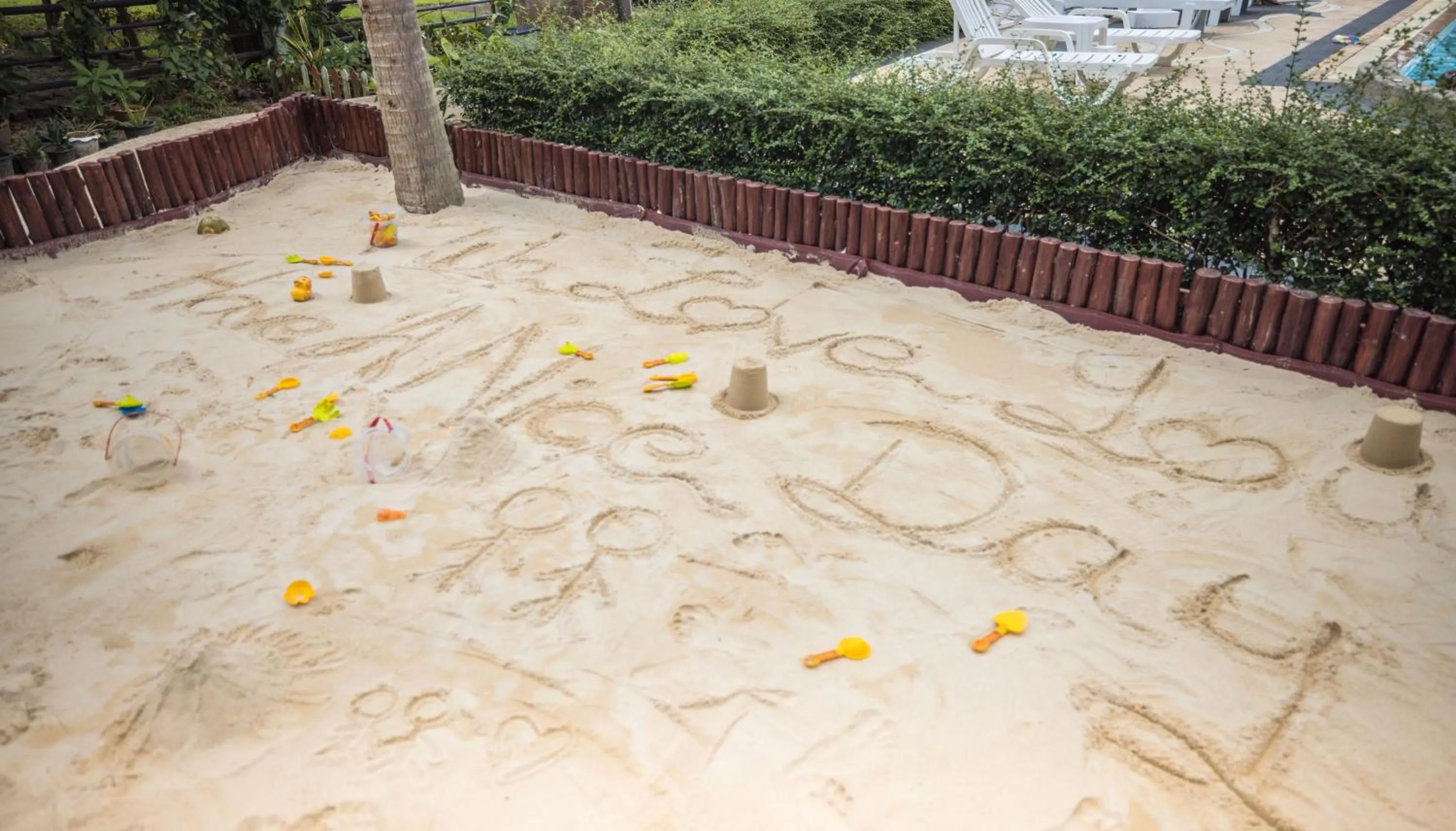 Children play ground in Blue Carina Hotel Phuket