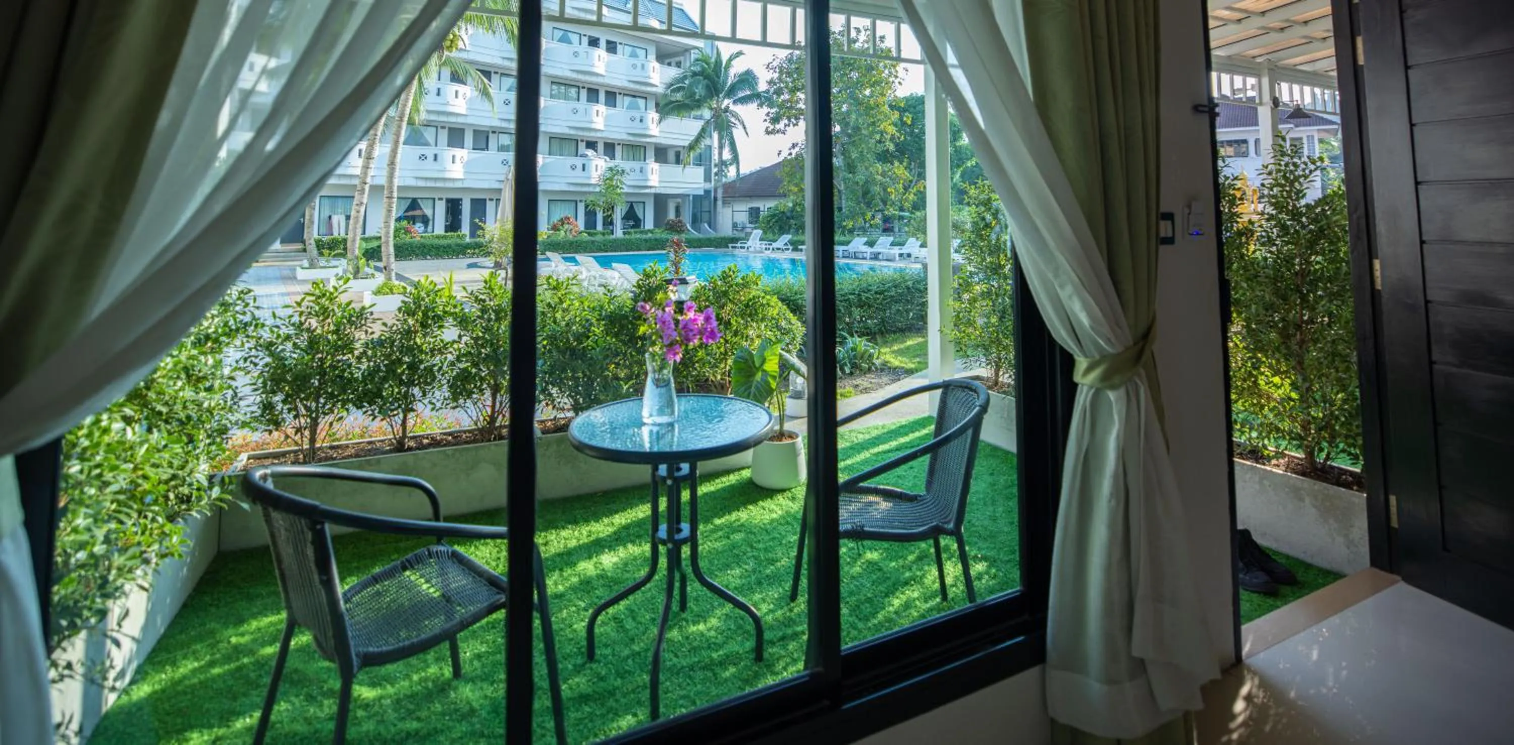 Patio in Blue Carina Hotel Phuket