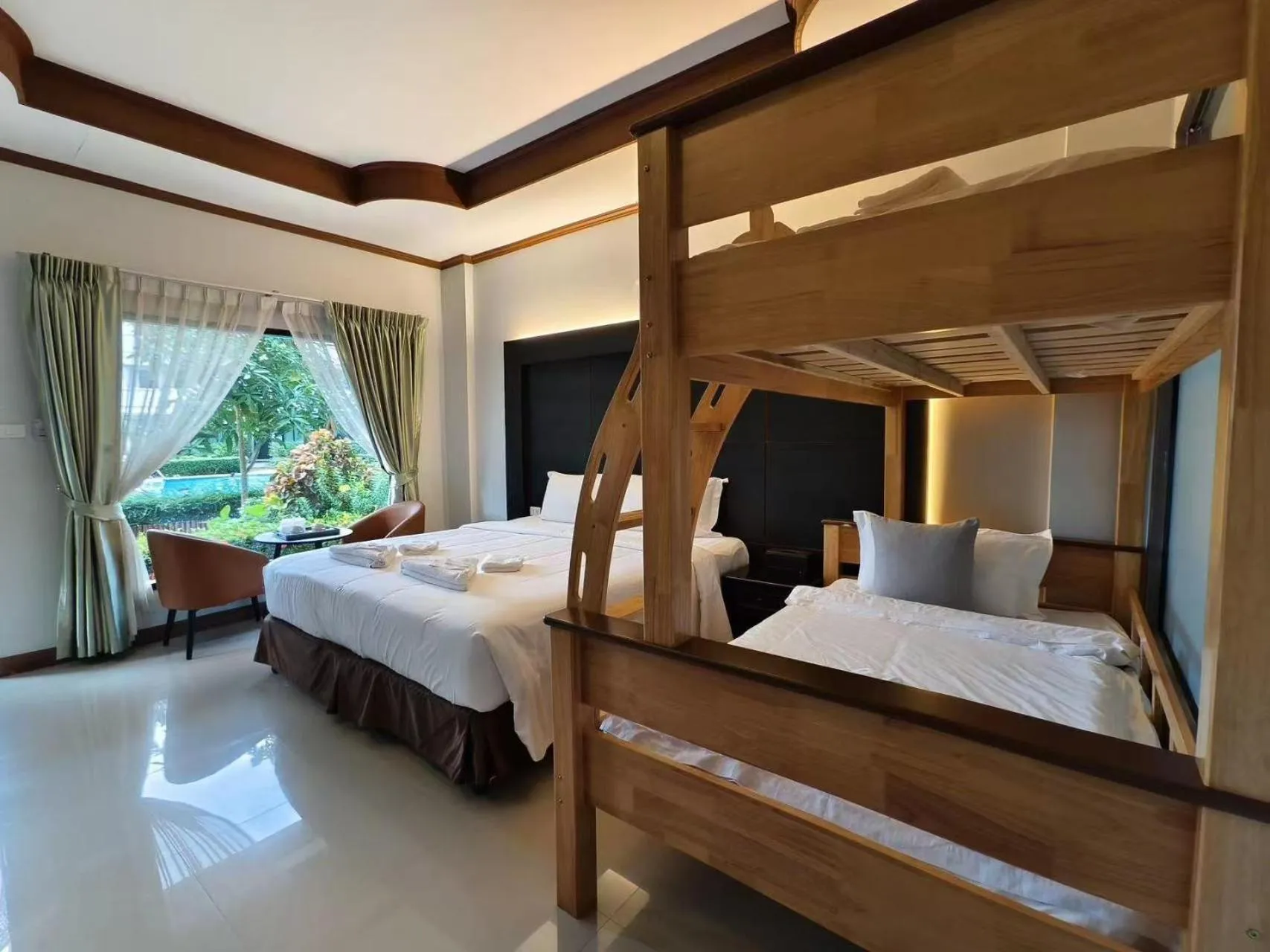 Bed in Blue Carina Hotel Phuket