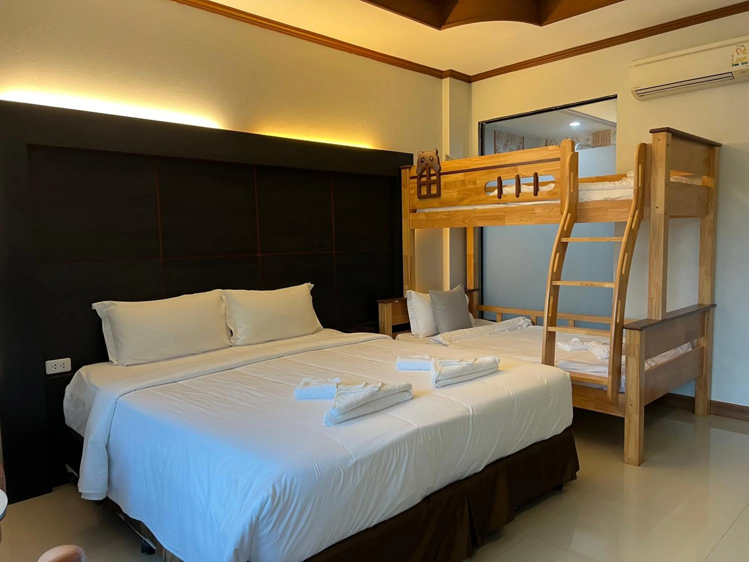 Bed in Blue Carina Hotel Phuket