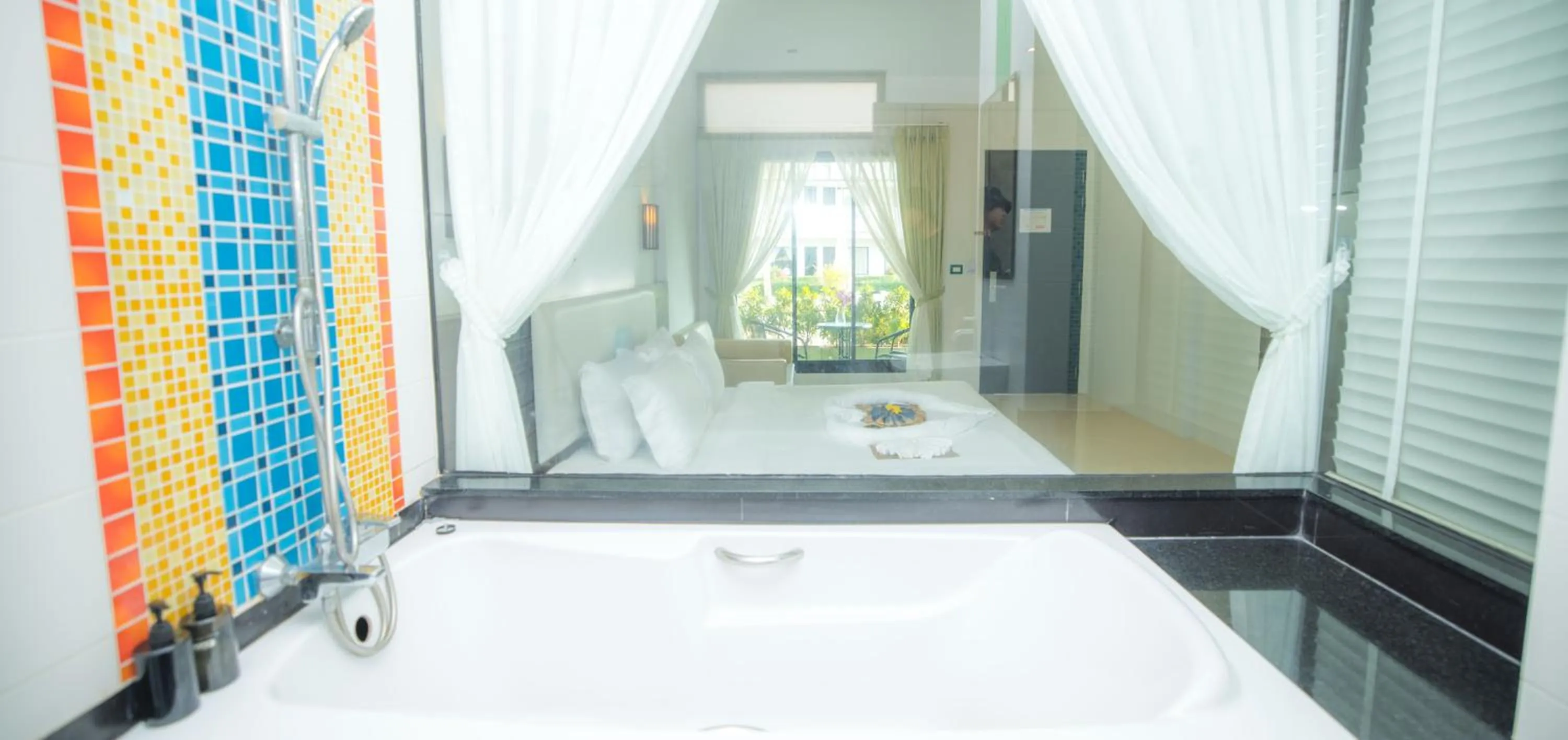 Photo of the whole room, Bed in Blue Carina Hotel Phuket