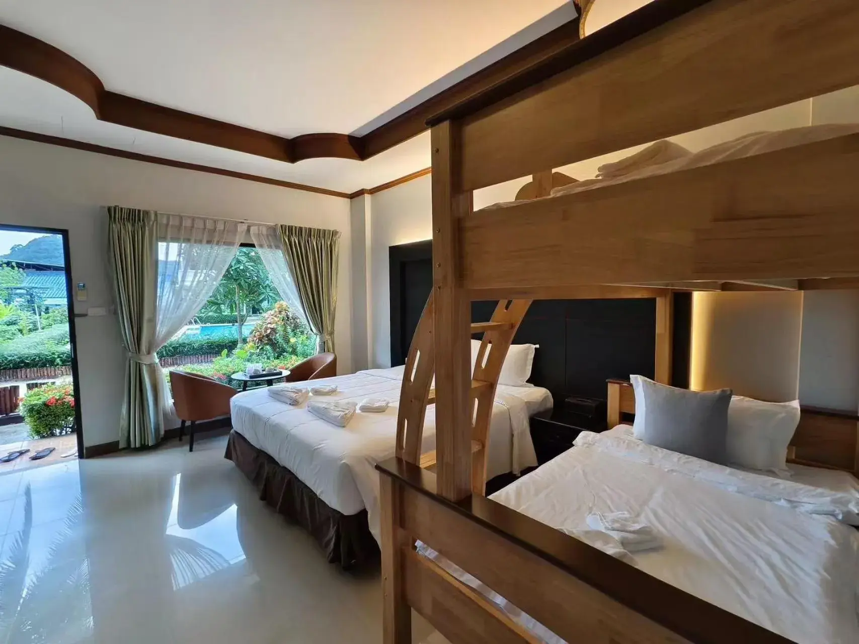 Deluxe Quadruple Room in Blue Carina Hotel Phuket Deluxe Quadruple Room in Blue Carina Hotel Phuket