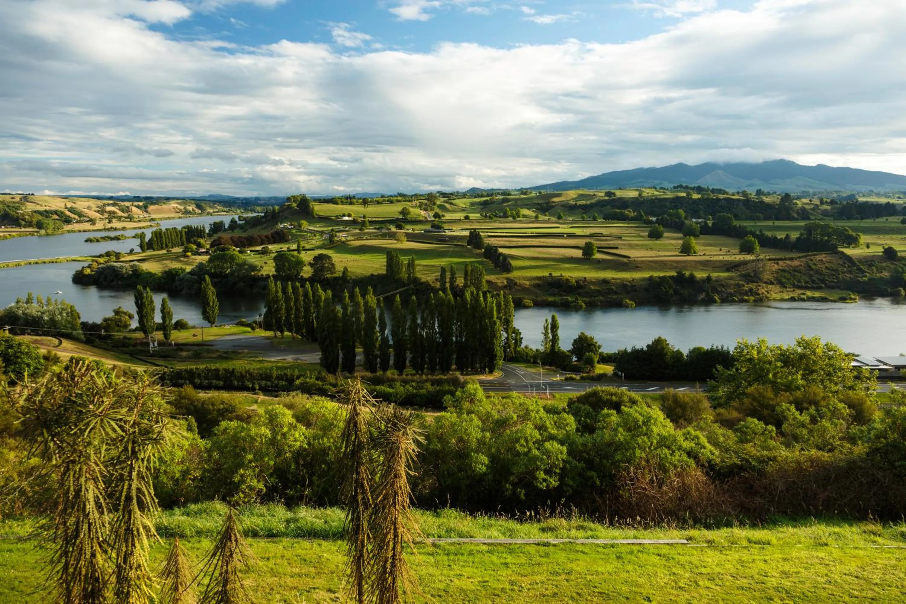 Lake view in Lake Karapiro Lodge