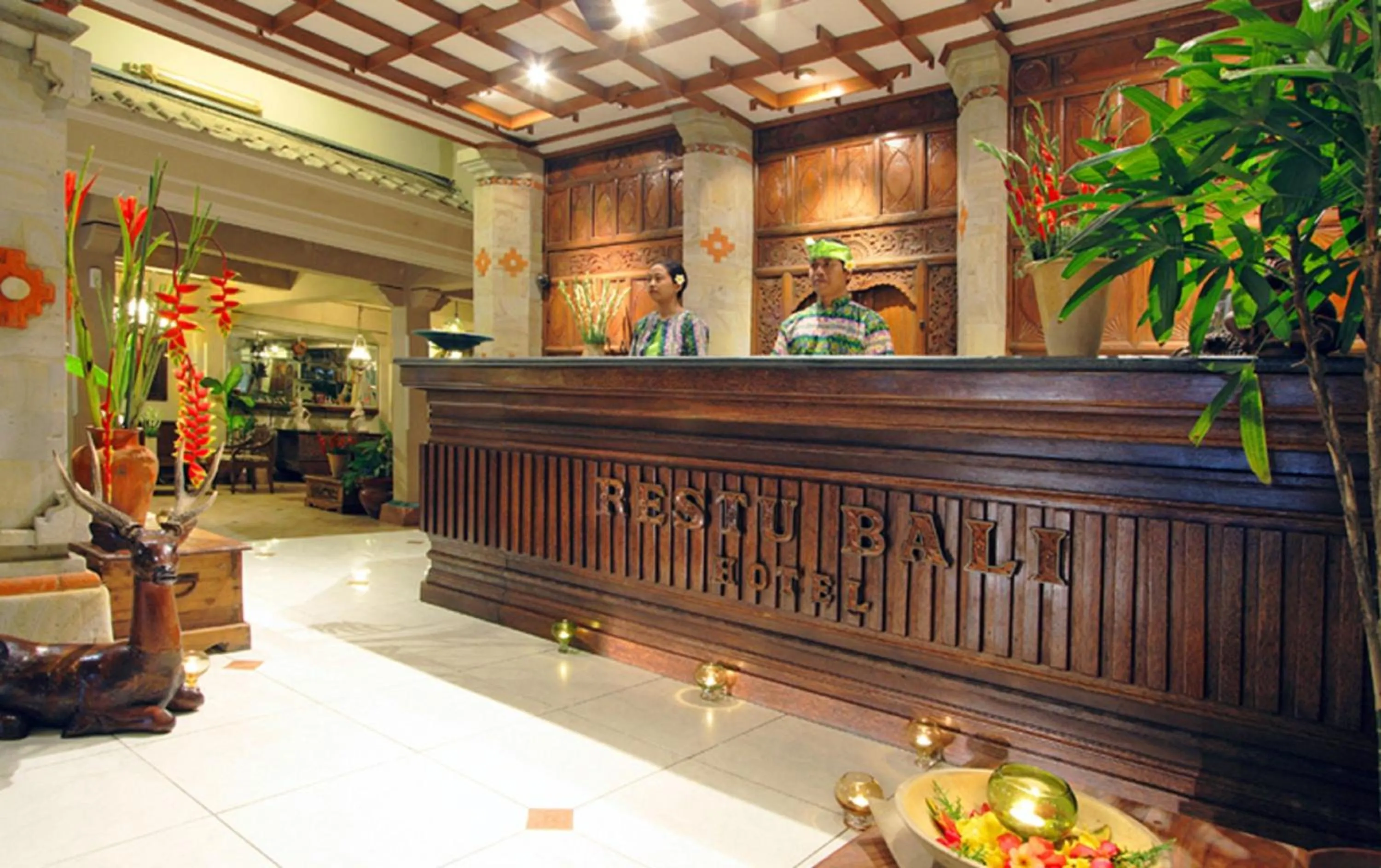 Lobby or reception in Restu Bali Hotel