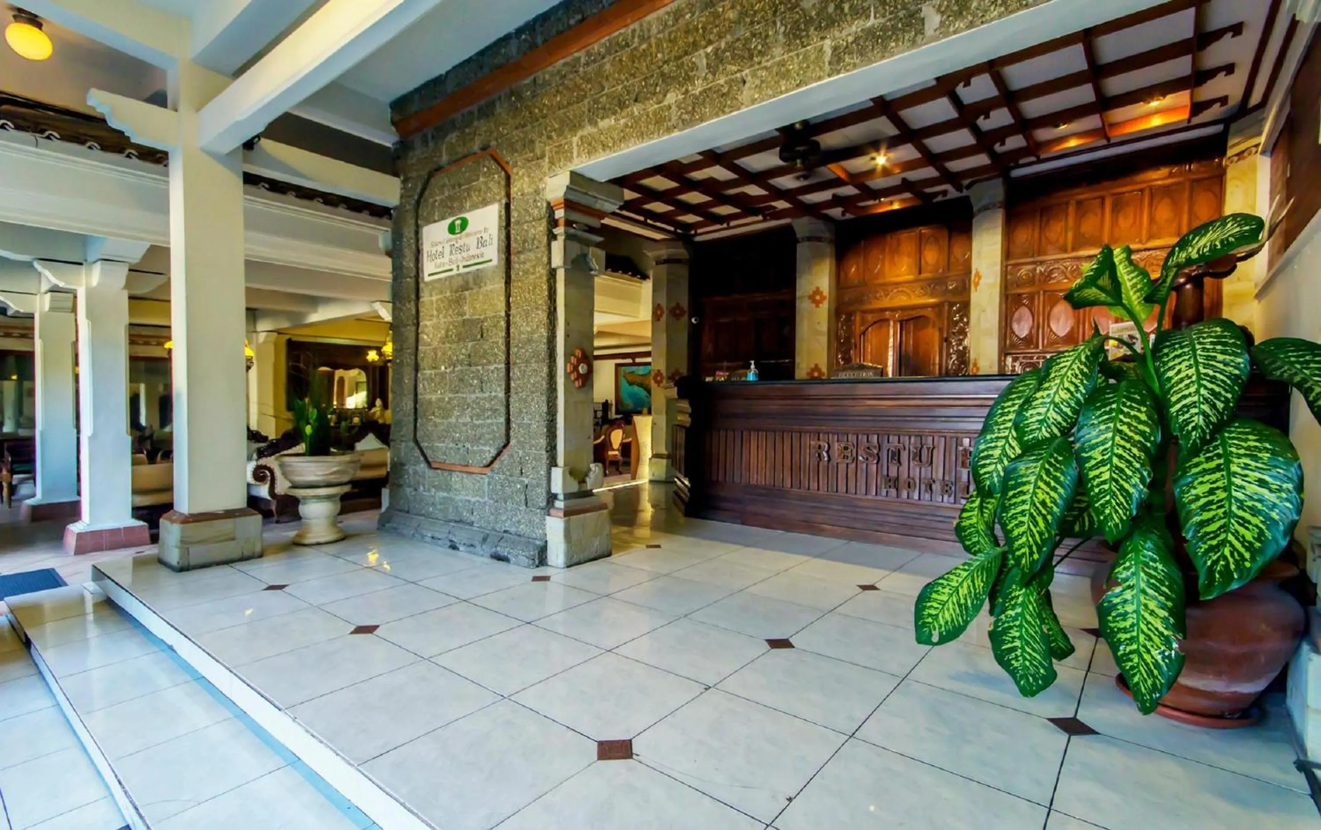 Lobby or reception in Restu Bali Hotel