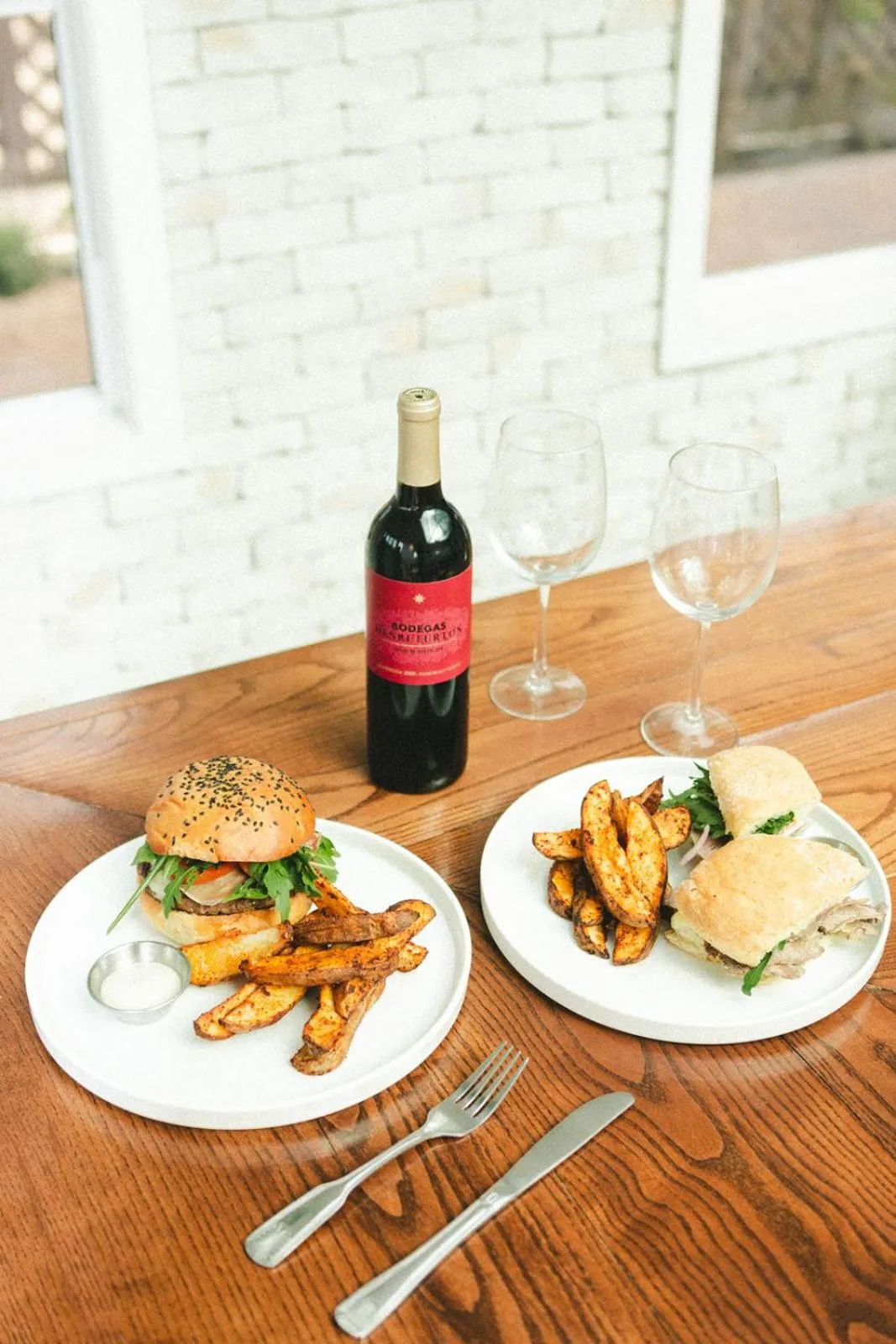 Food in La Villa de Adelina