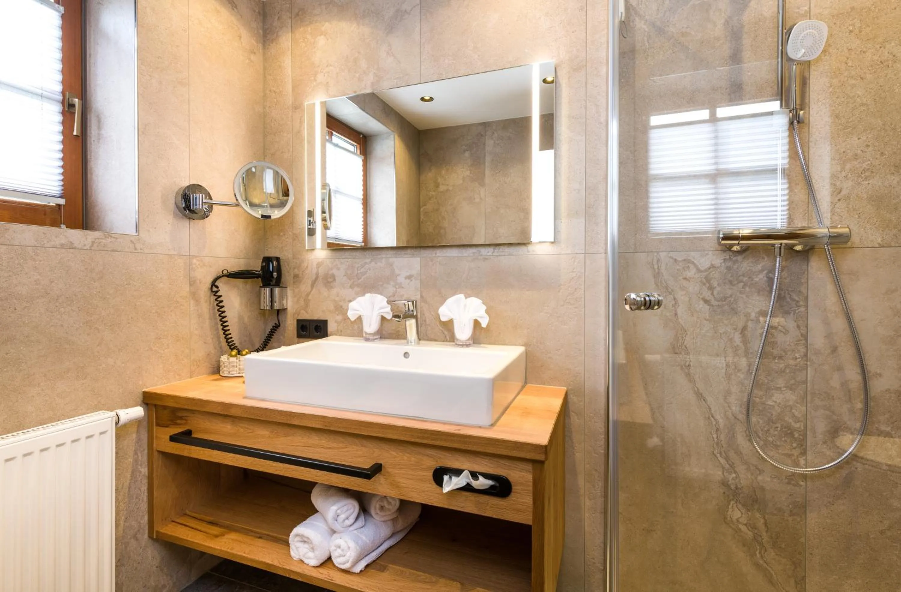 Shower in Wellness & Sporthotel Alpenhof