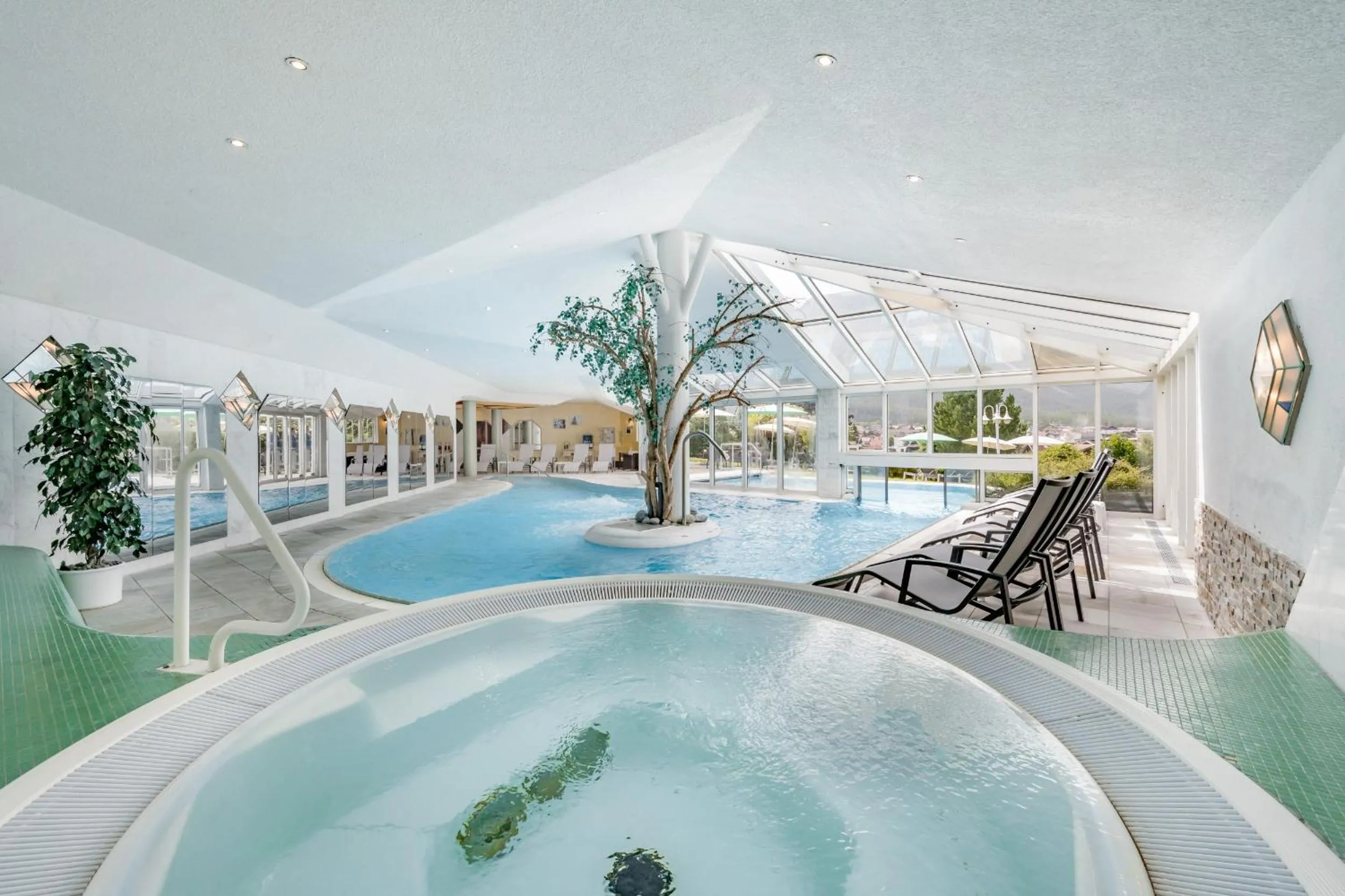 Hot Tub in Wellness & Sporthotel Alpenhof