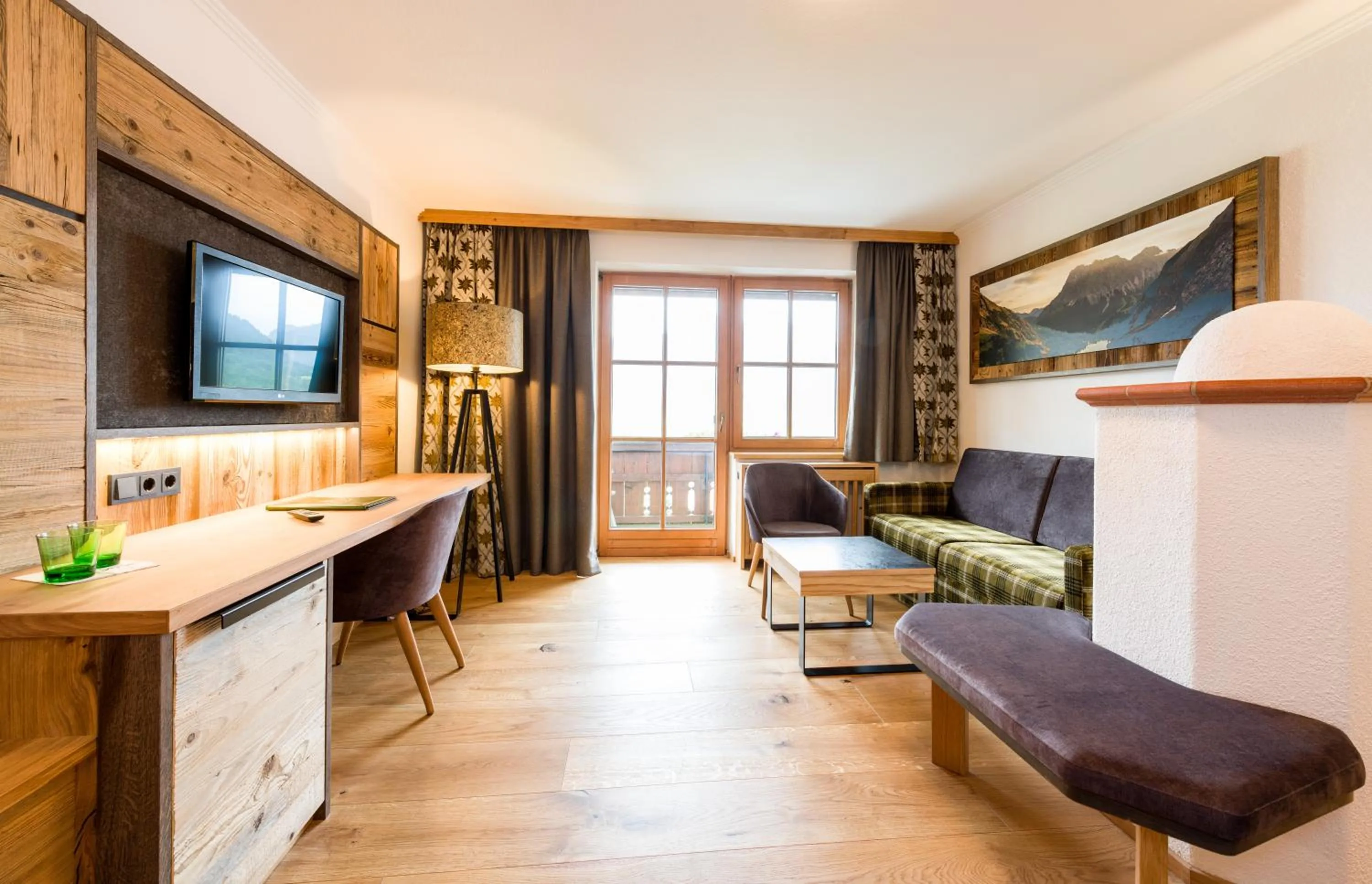 Living room in Wellness & Sporthotel Alpenhof