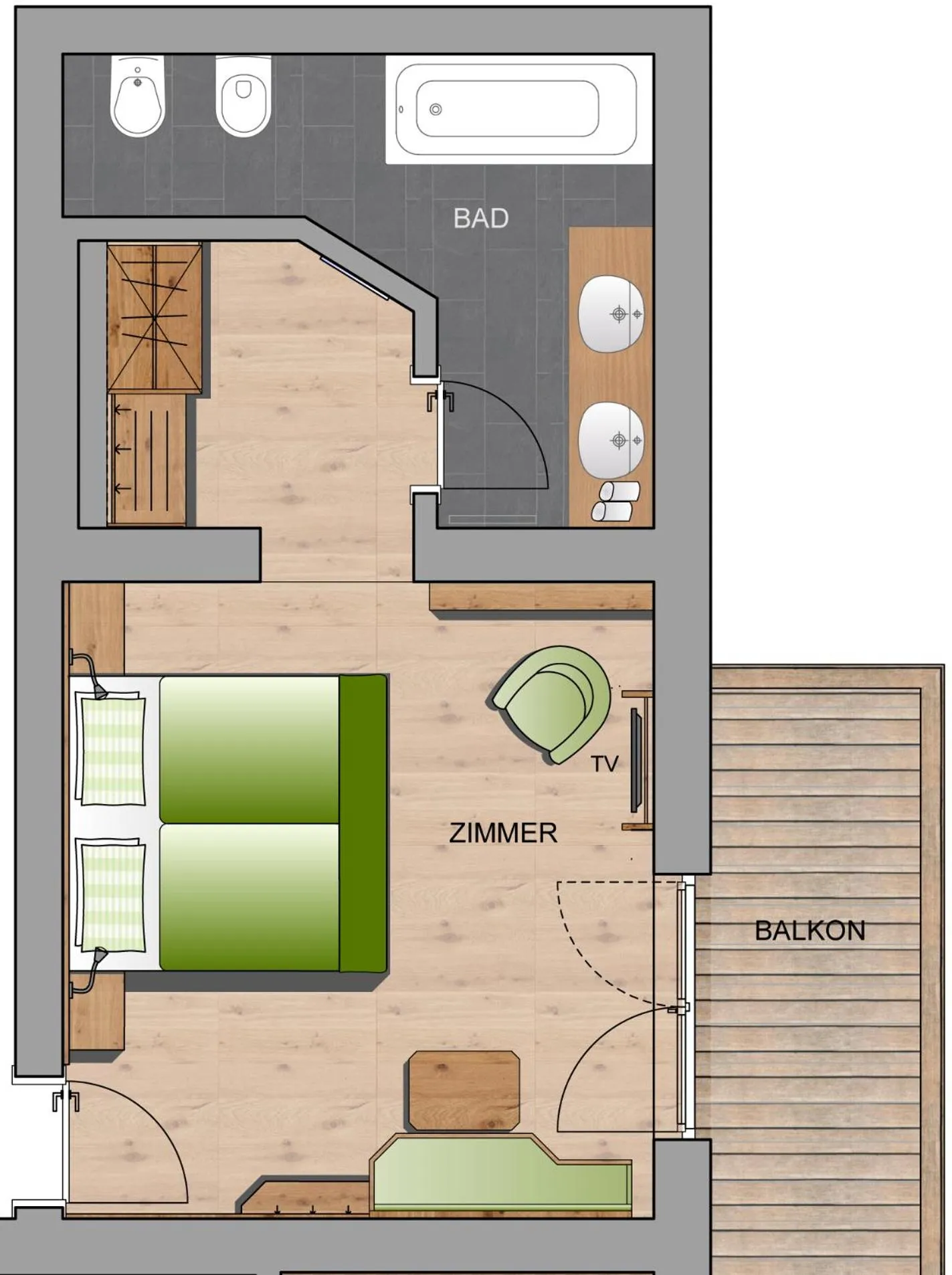 Floor plan in Wellness & Sporthotel Alpenhof