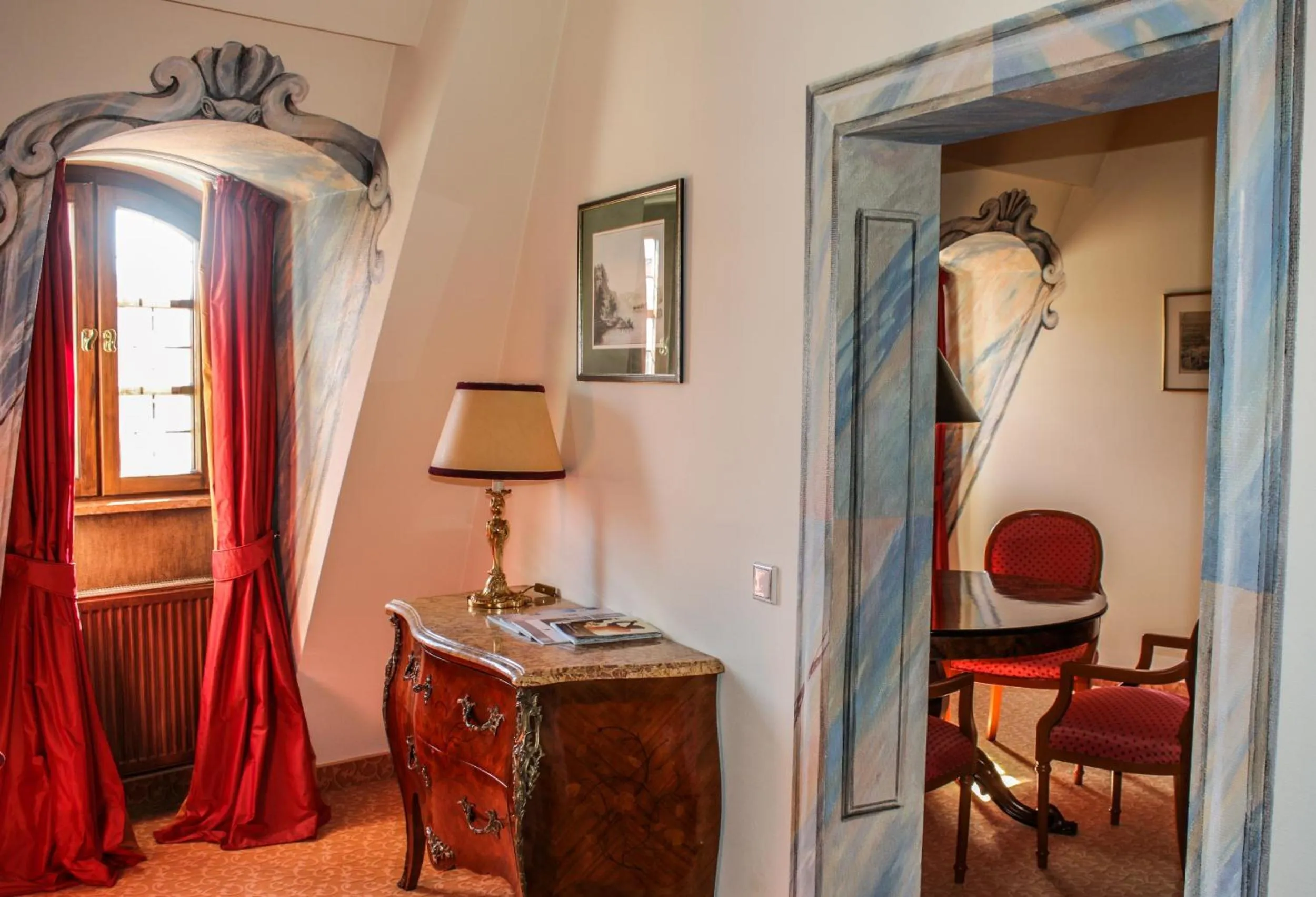 Living room in Romantik Hotel Bülow Residenz