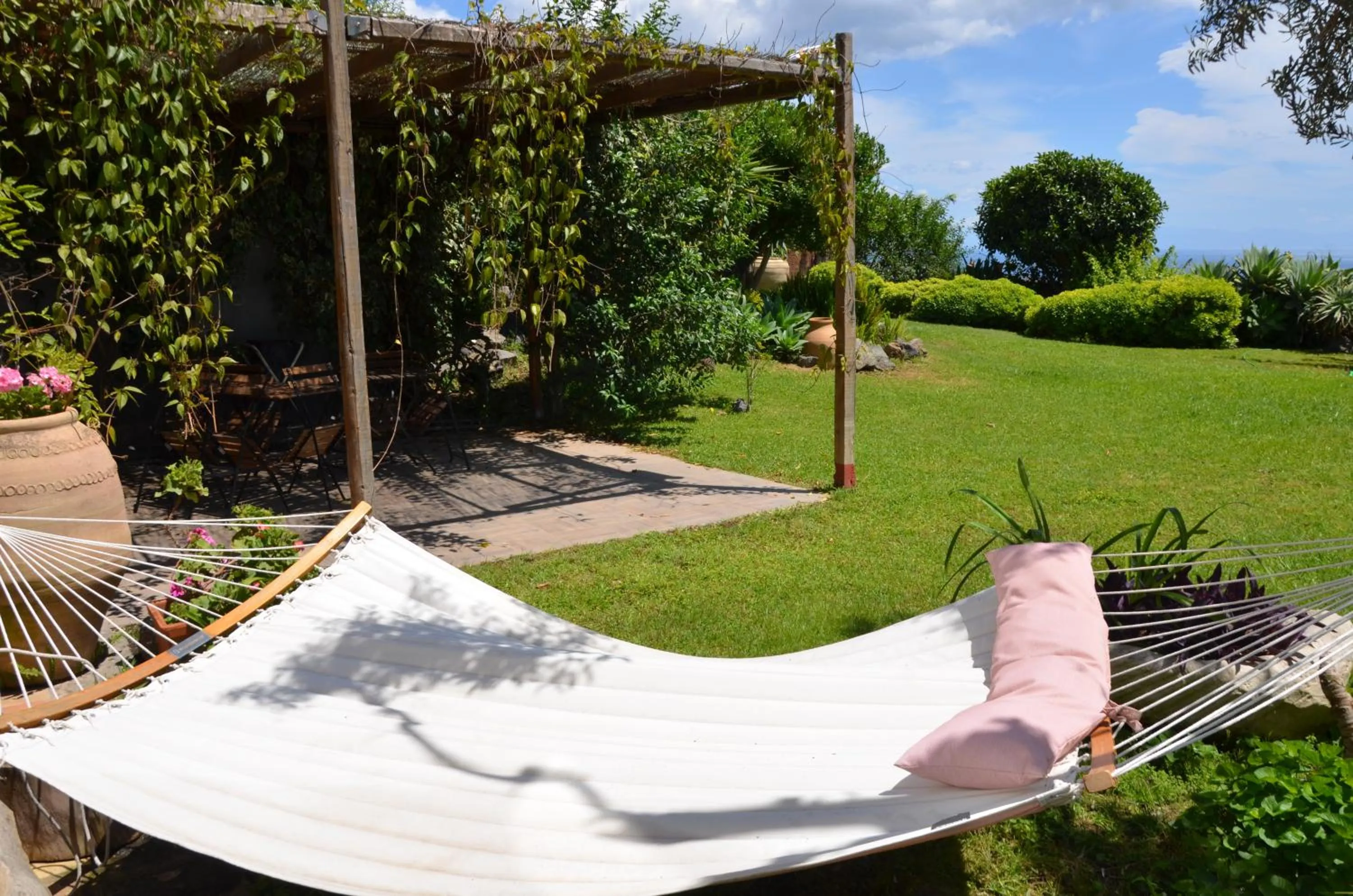 Garden in La casa del panorama