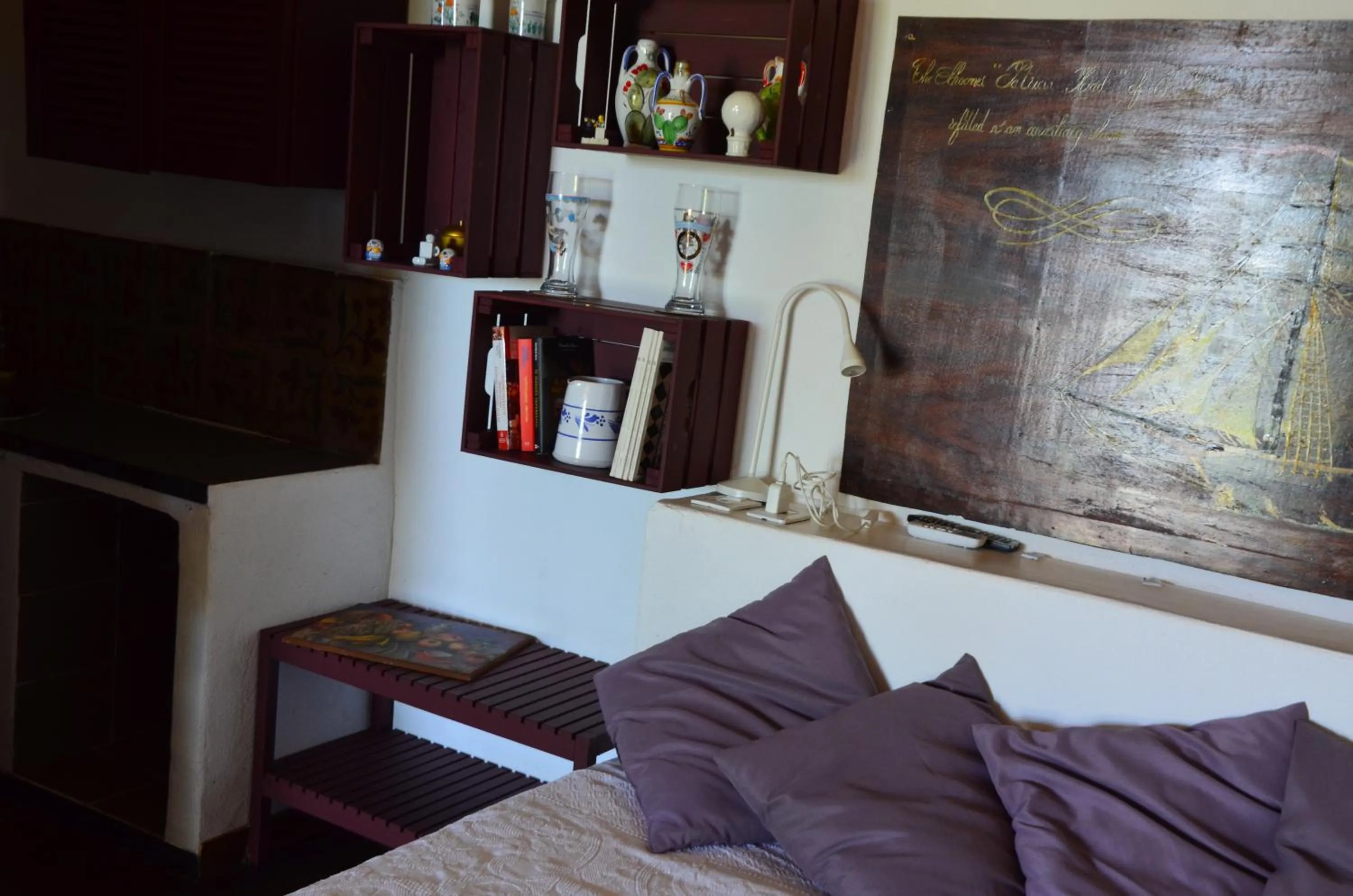 Bedroom in La casa del panorama