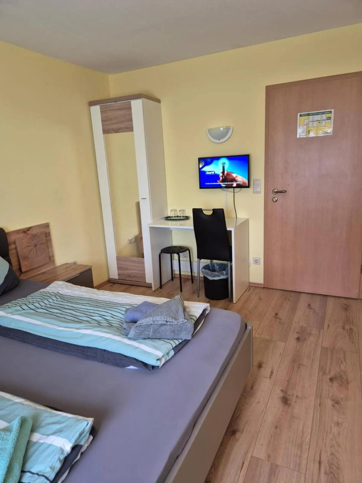 Bed in Hotel Lindenthal