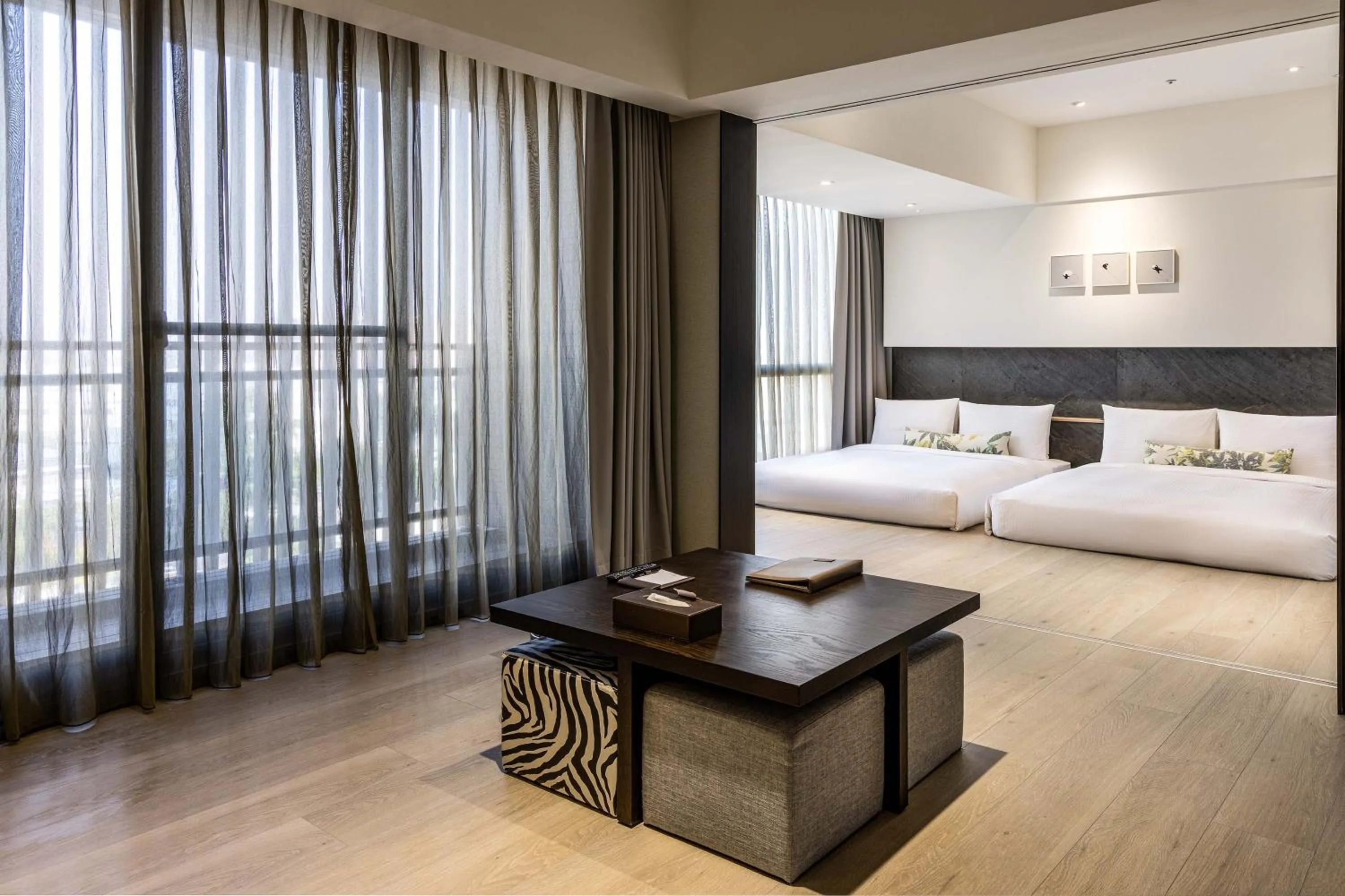 Photo of the whole room, Bed in Hsin Hotel