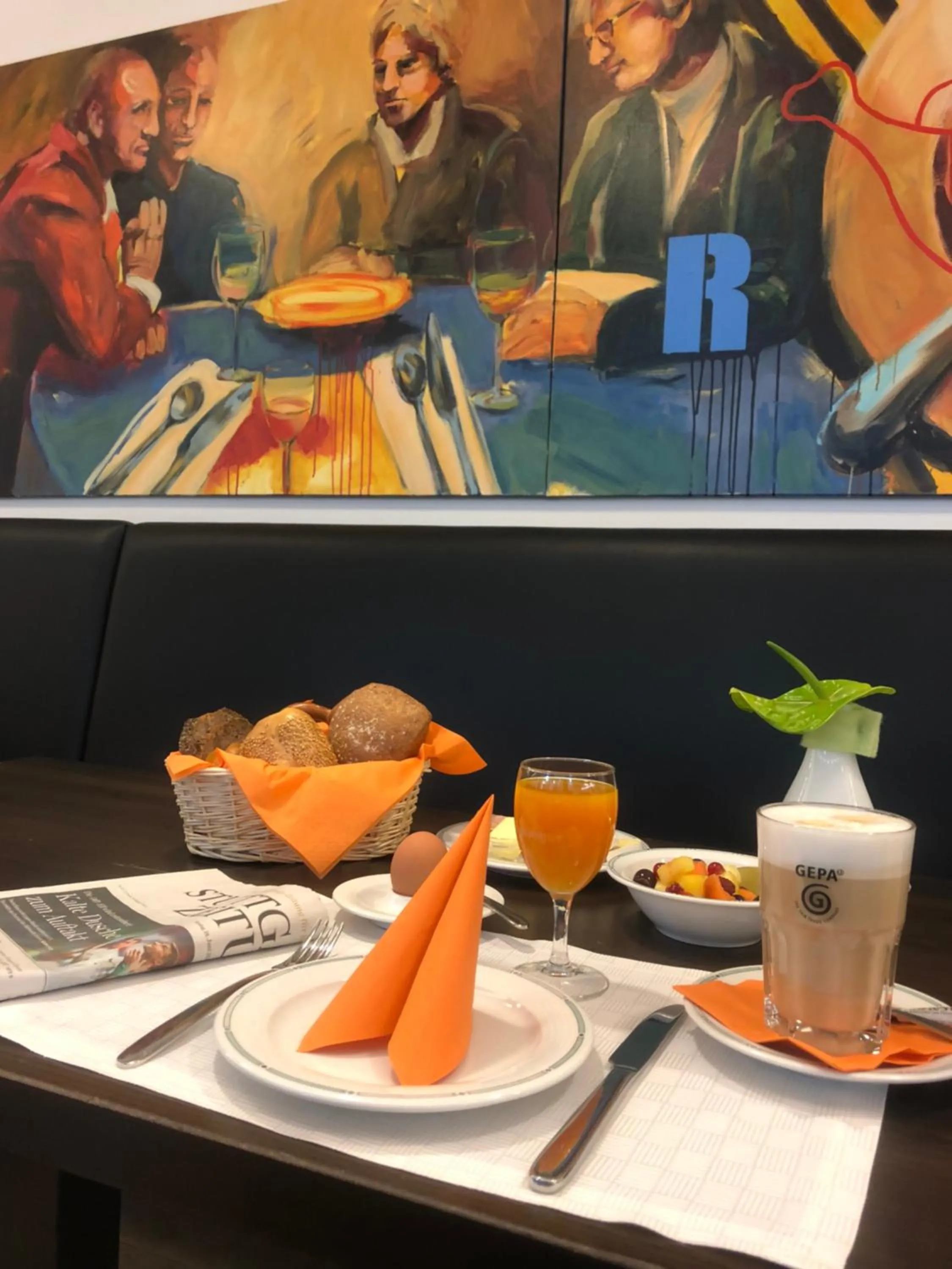 Continental breakfast in Akademie der Dioezese