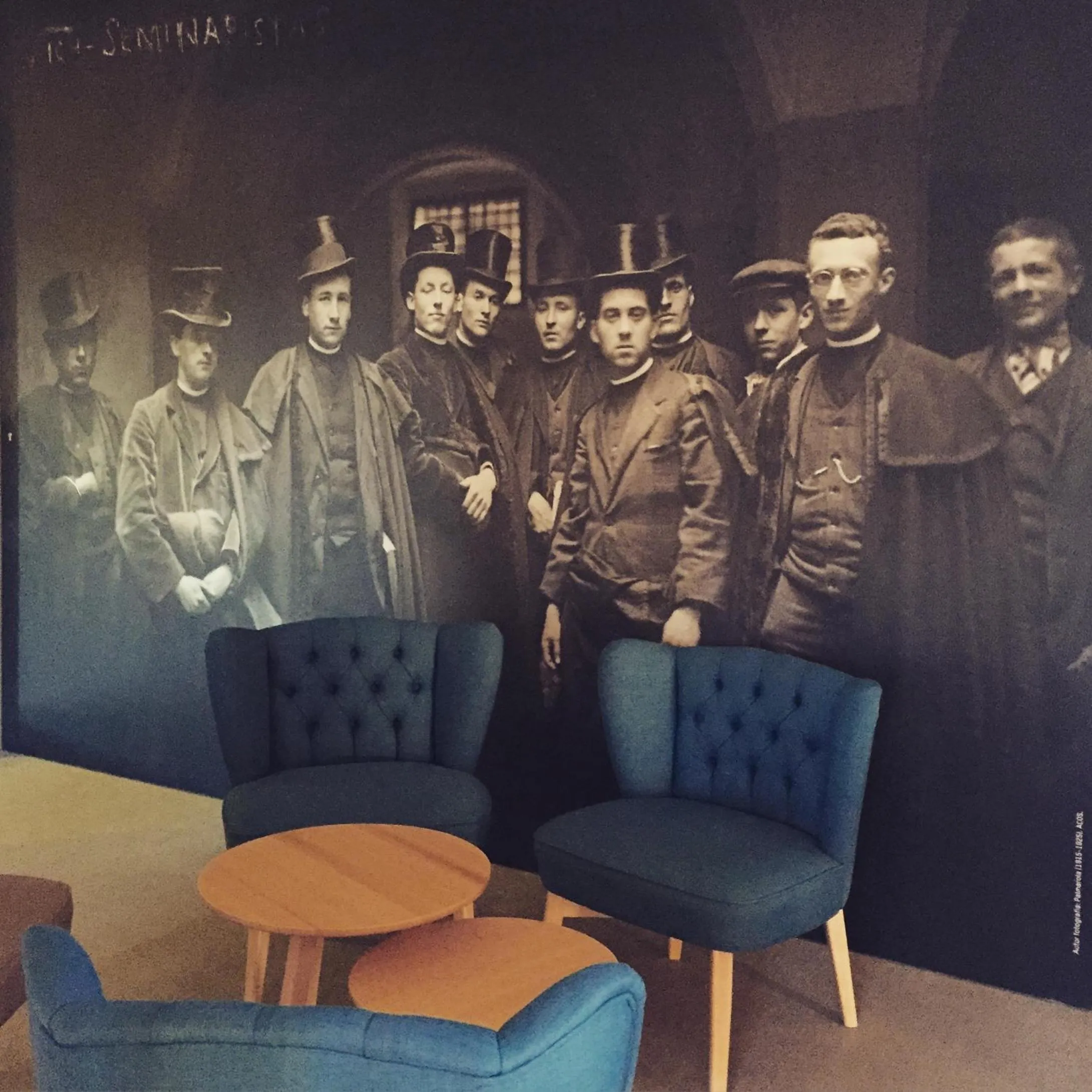 Decorative detail in Seminari Allotjaments