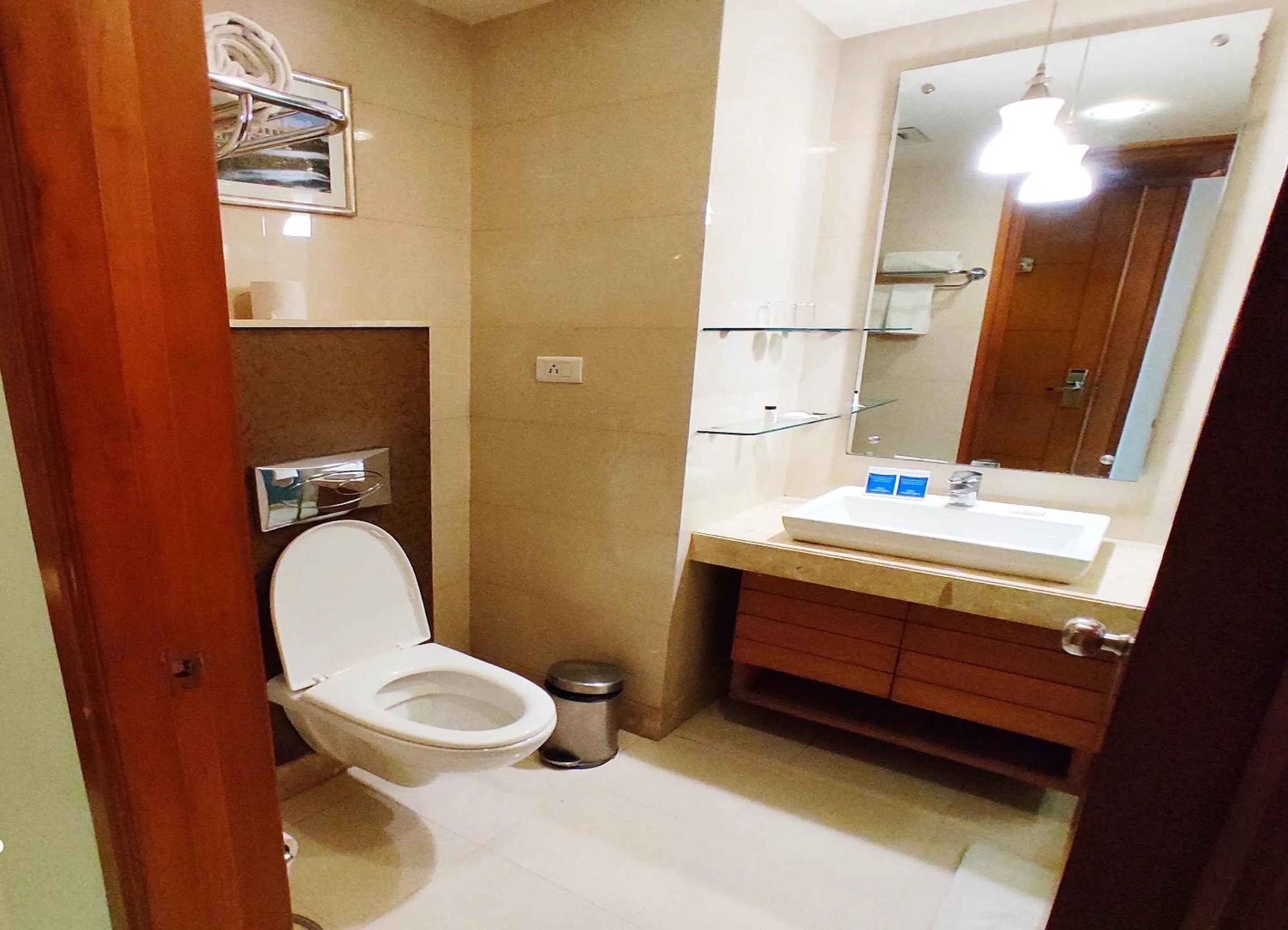 Bathroom in Ambrosia Sarovar Portico