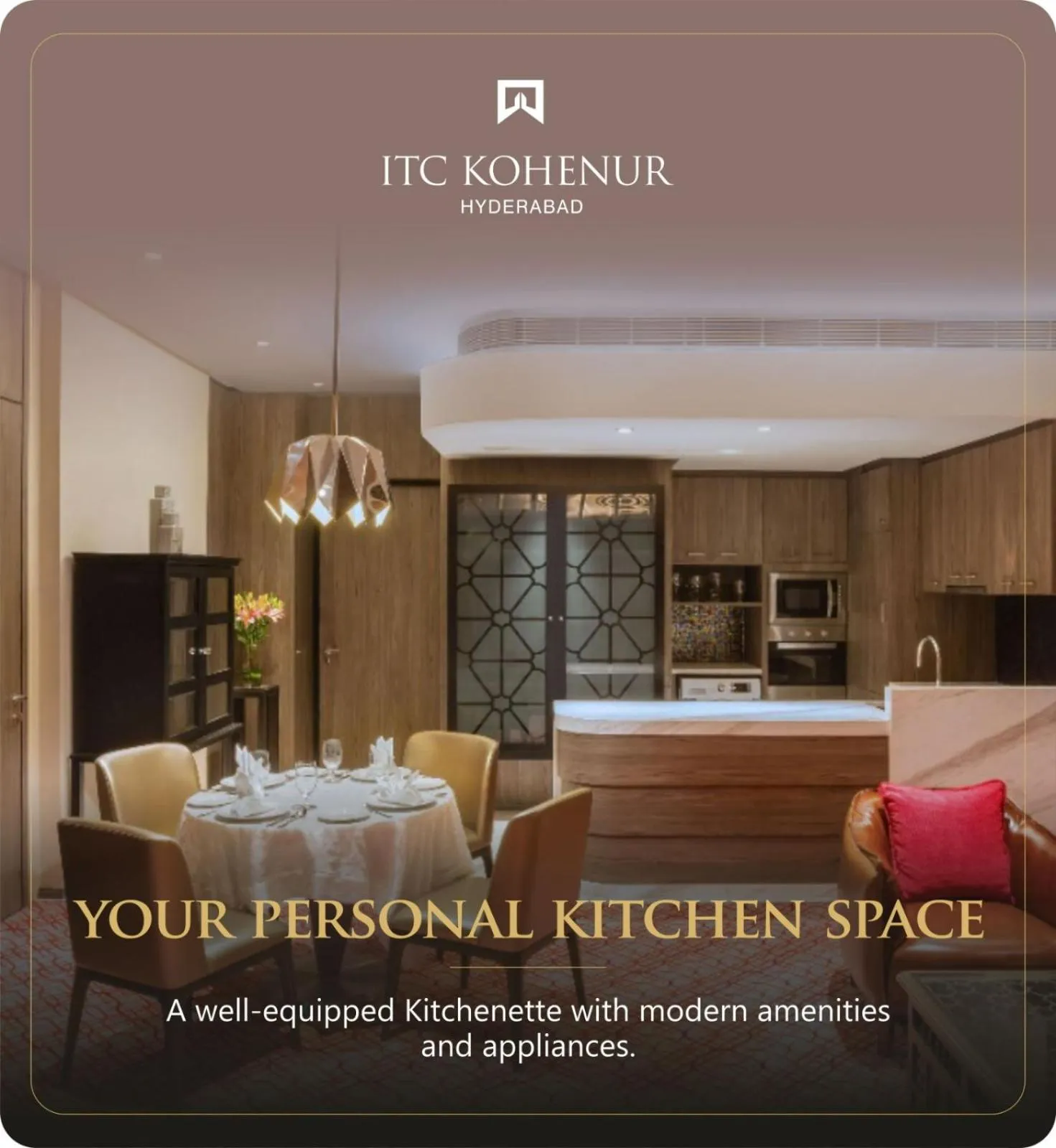 Kitchen or kitchenette in ITC Kohenur, a Luxury Collection Hotel, Hyderabad