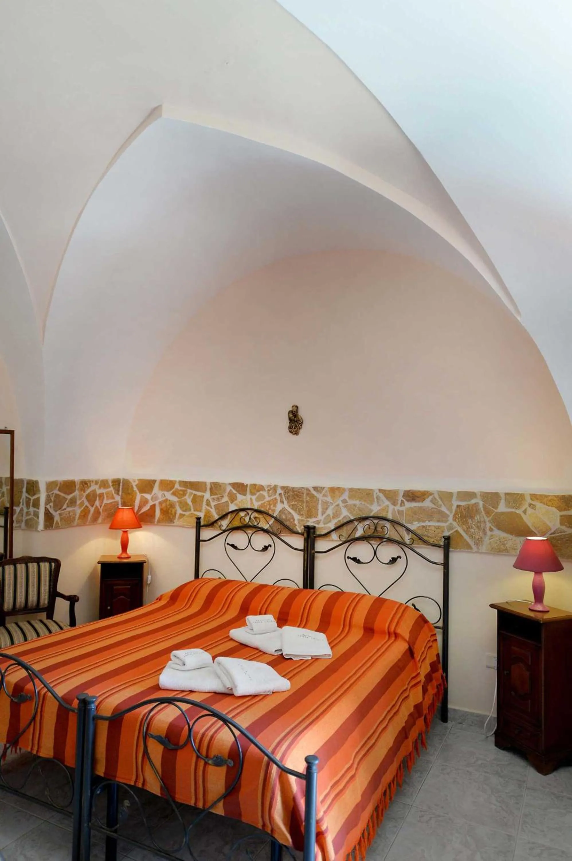 Bedroom, Bed in Agriturismo Santa Chiara