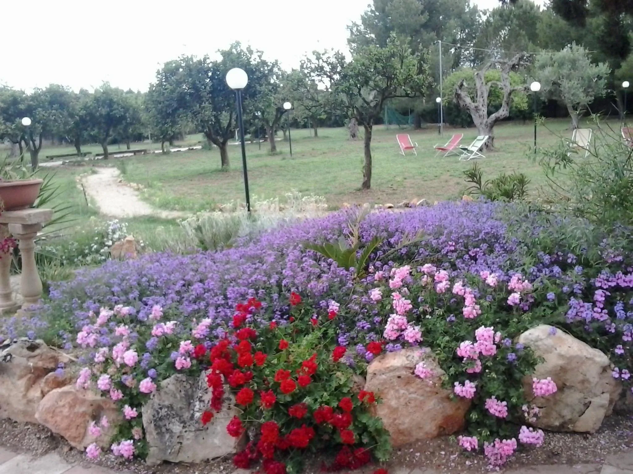 Garden in Agriturismo Santa Chiara