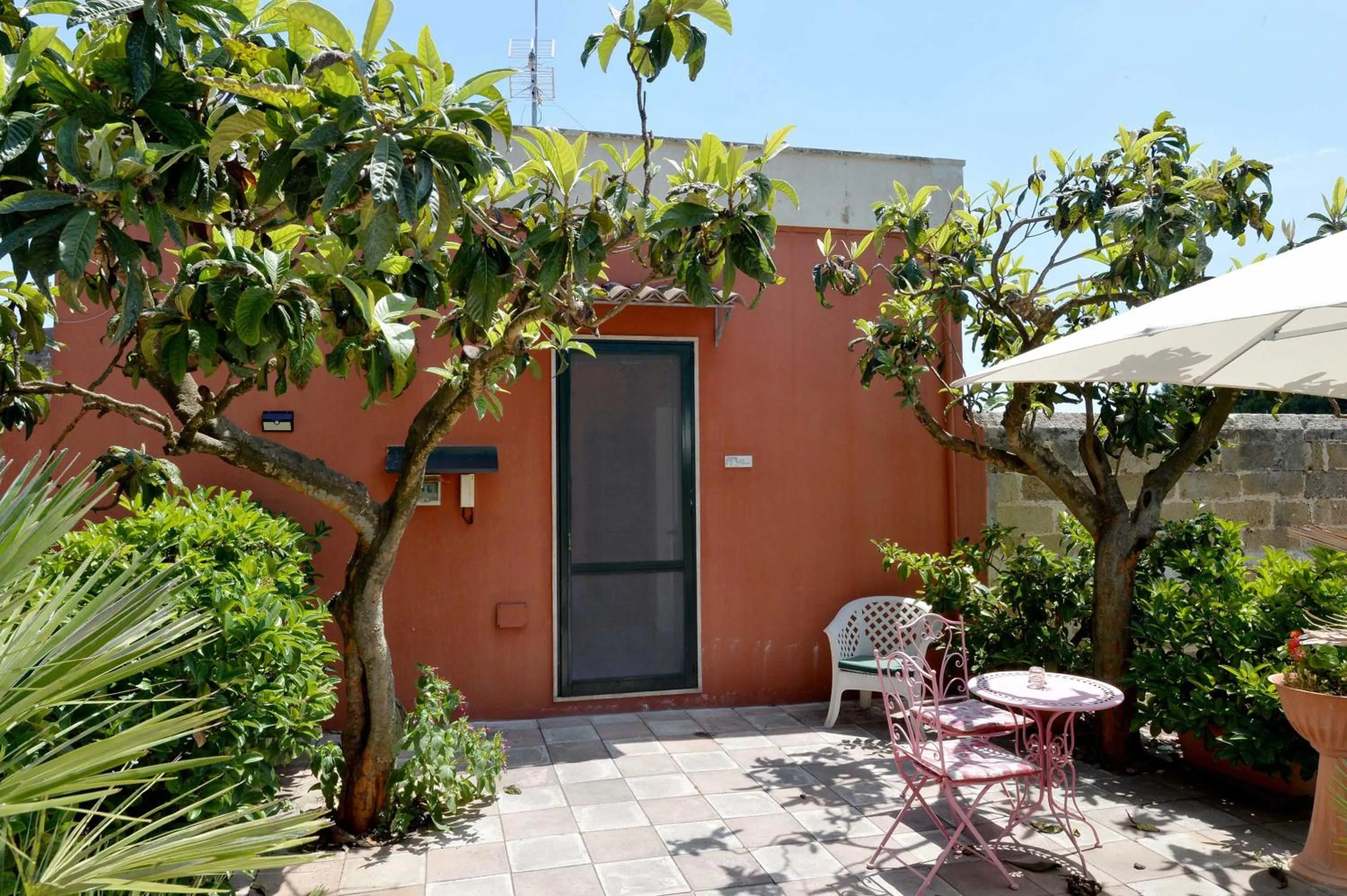 Patio in Agriturismo Santa Chiara