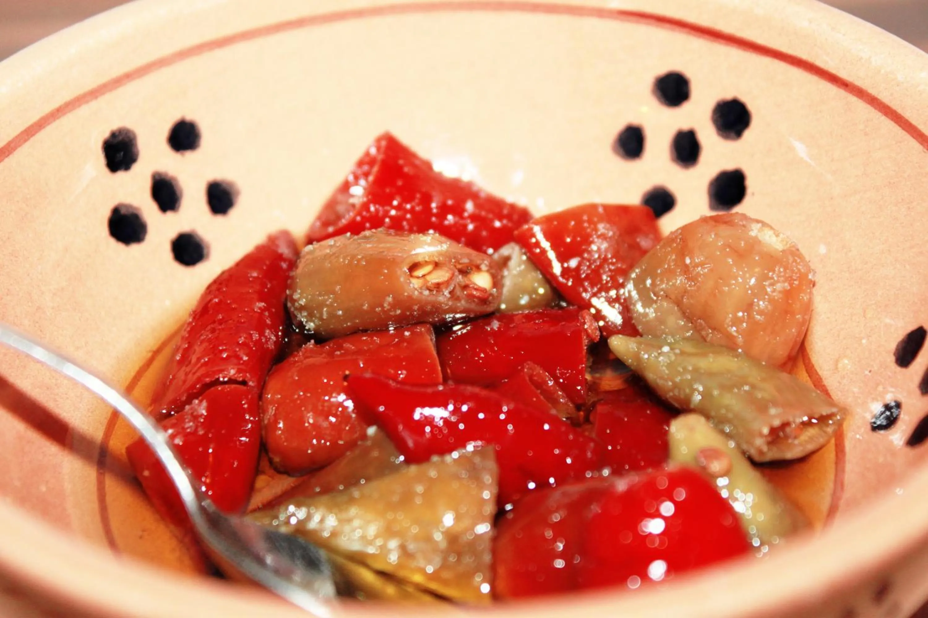 Food close-up in Agriturismo Santa Chiara