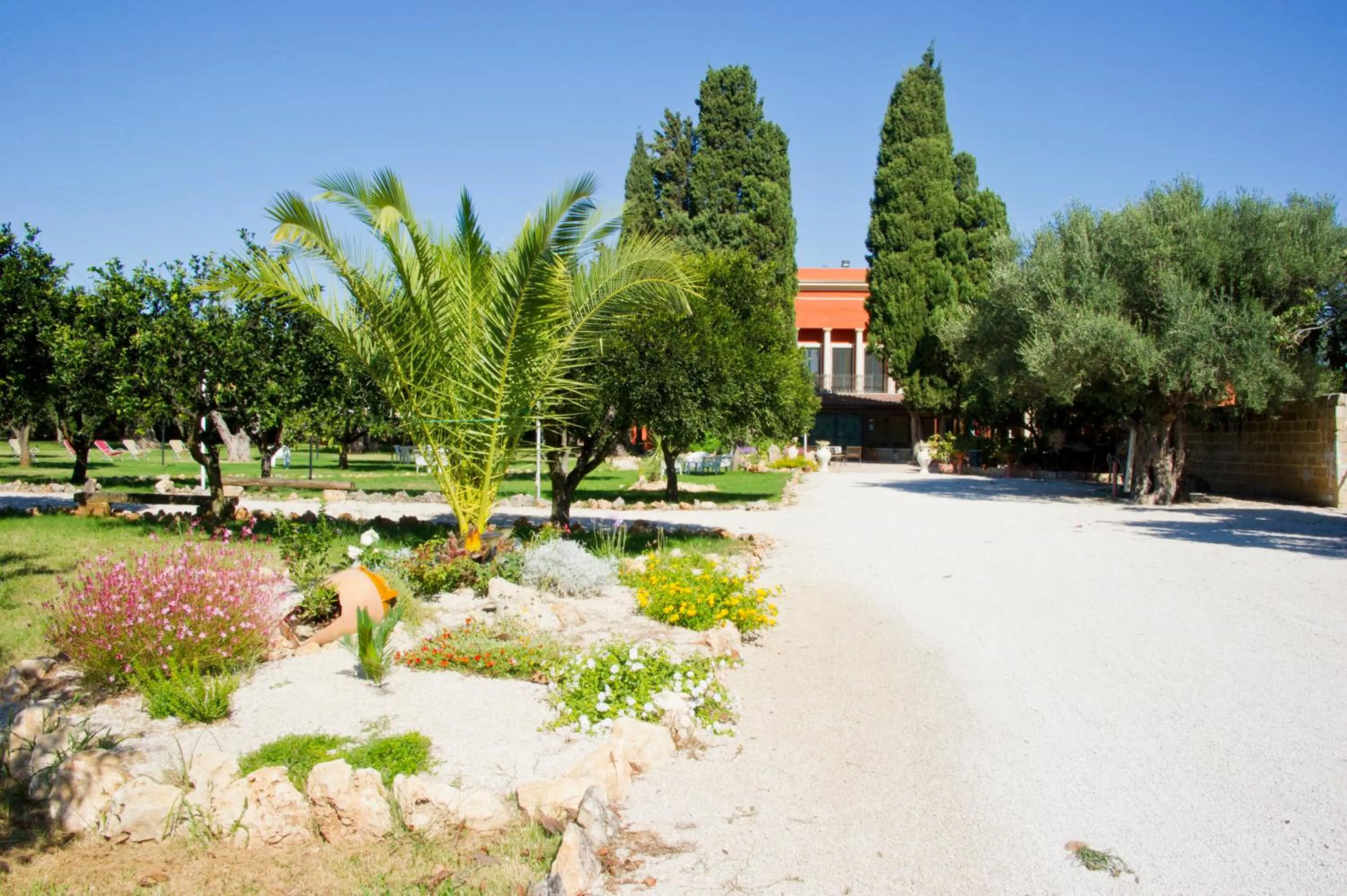 Garden in Agriturismo Santa Chiara