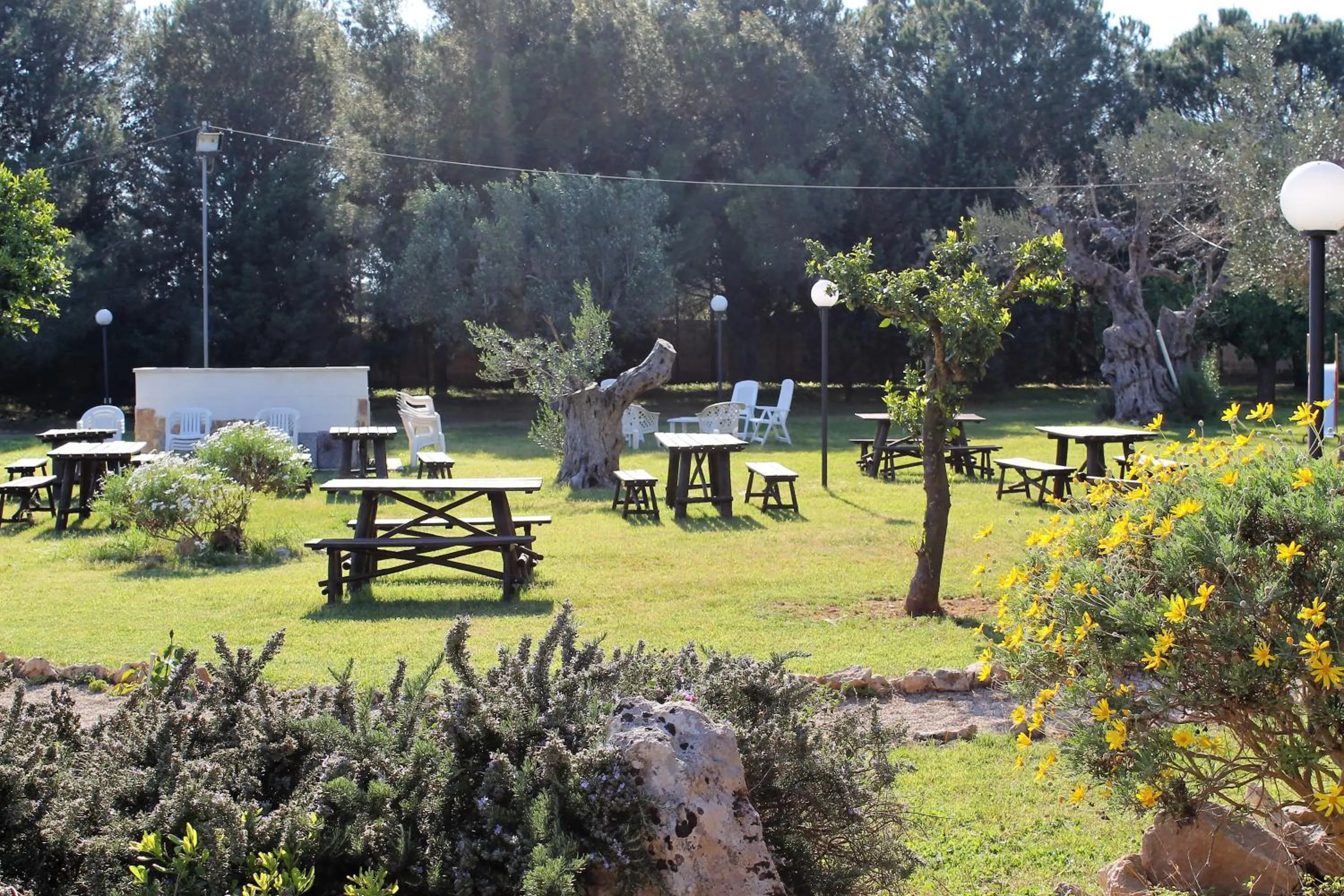 Garden in Agriturismo Santa Chiara