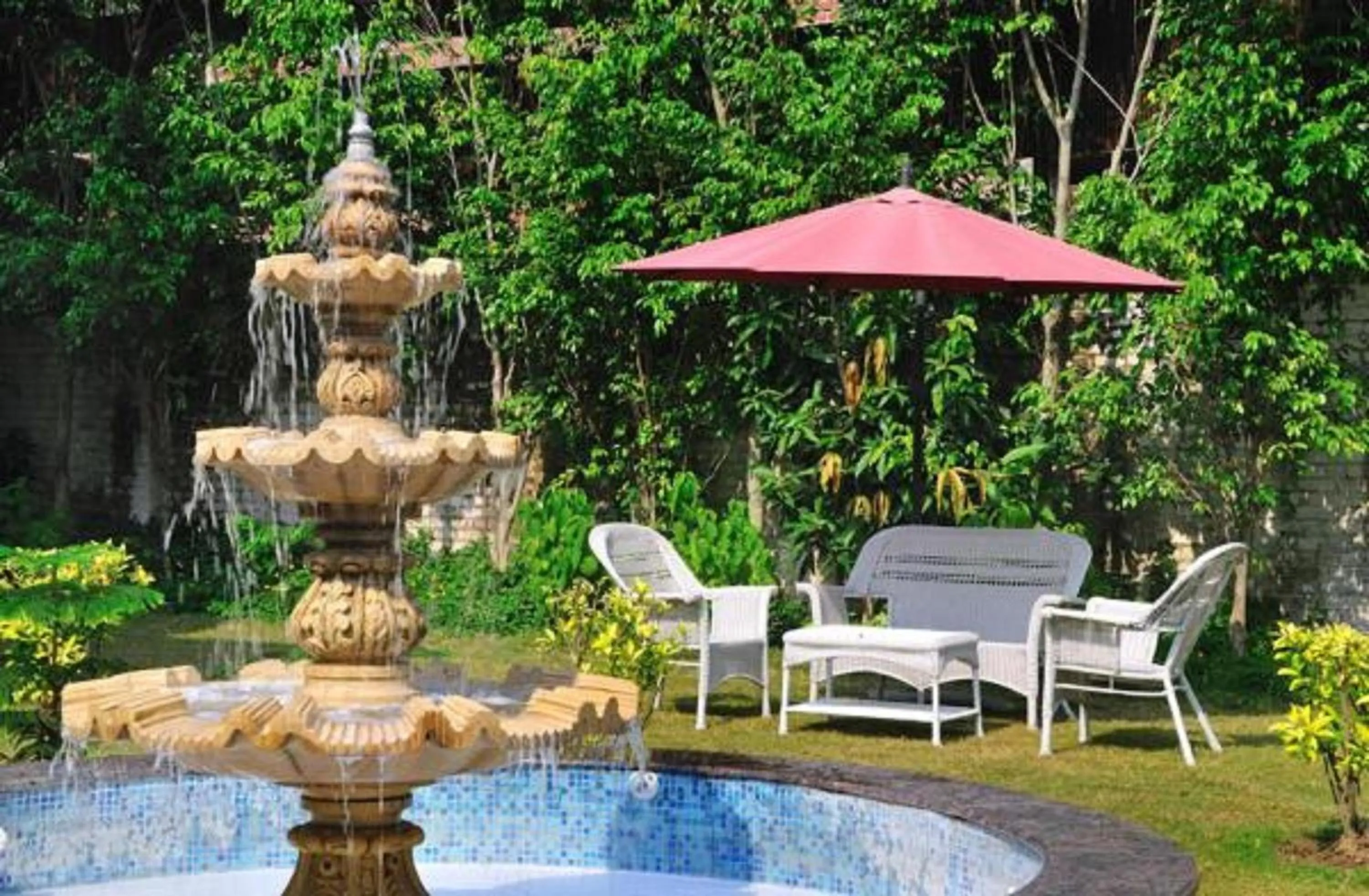 Garden in Le Roi Corbett