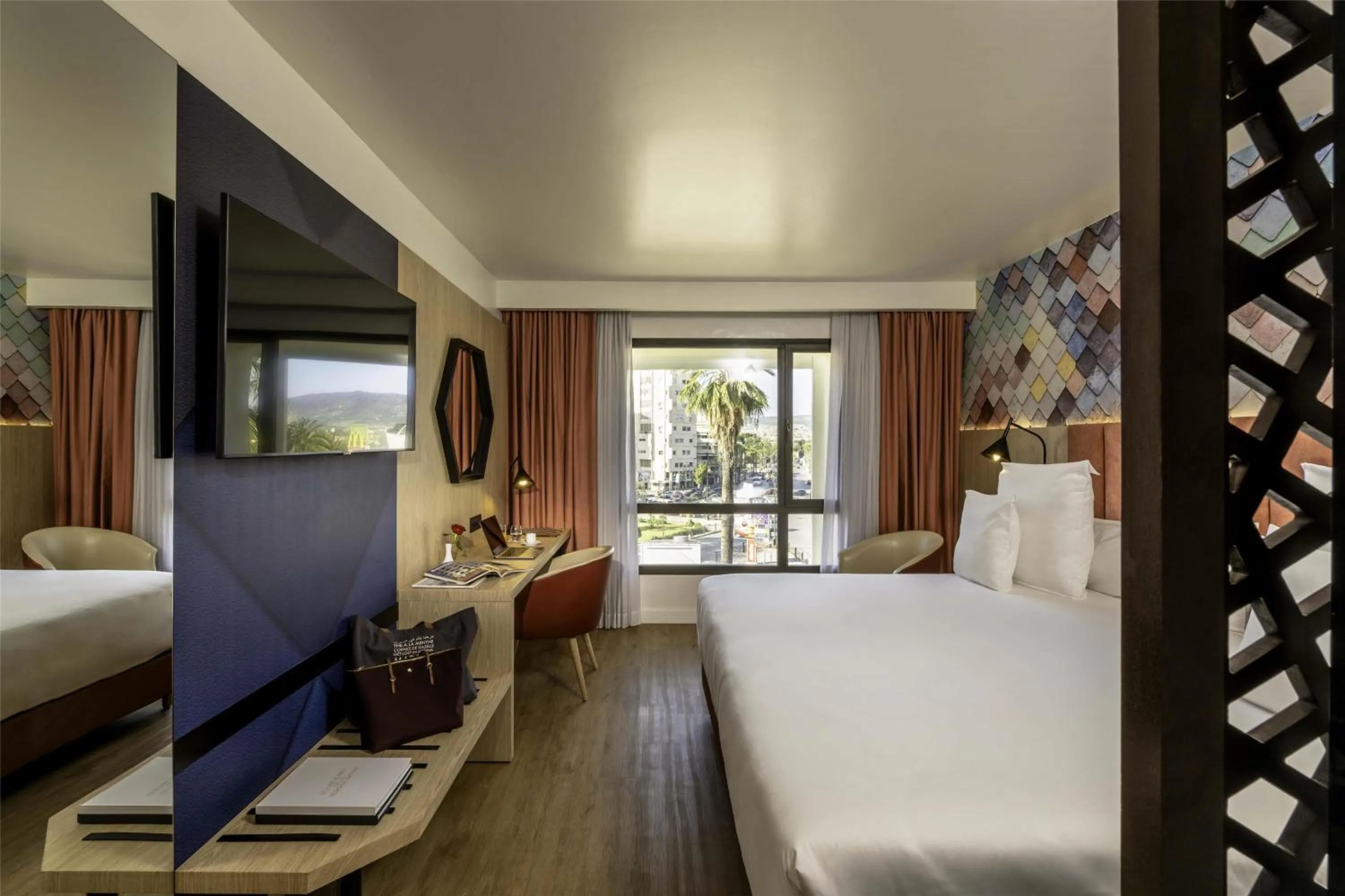 Bedroom, Bed in Barceló Fès Medina