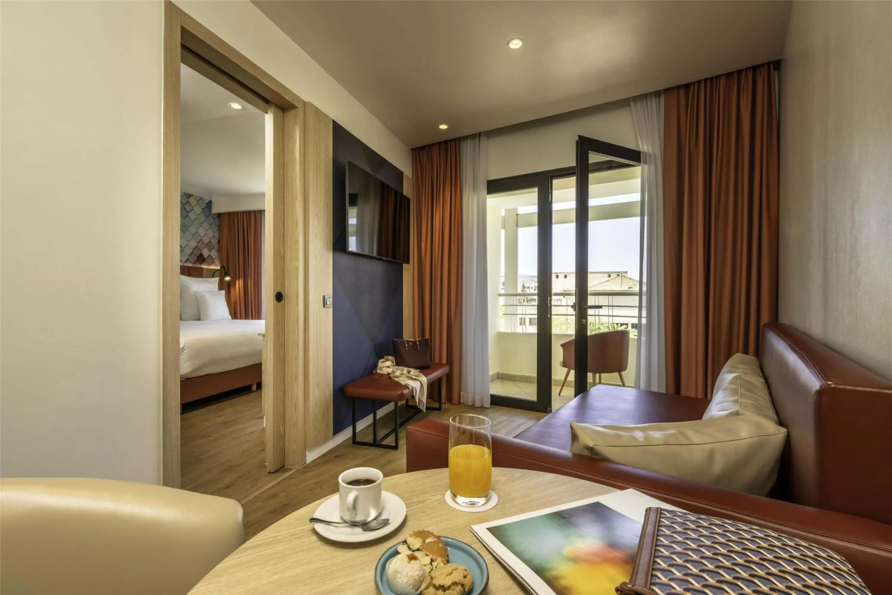 Photo of the whole room, Bed in Barceló Fès Medina