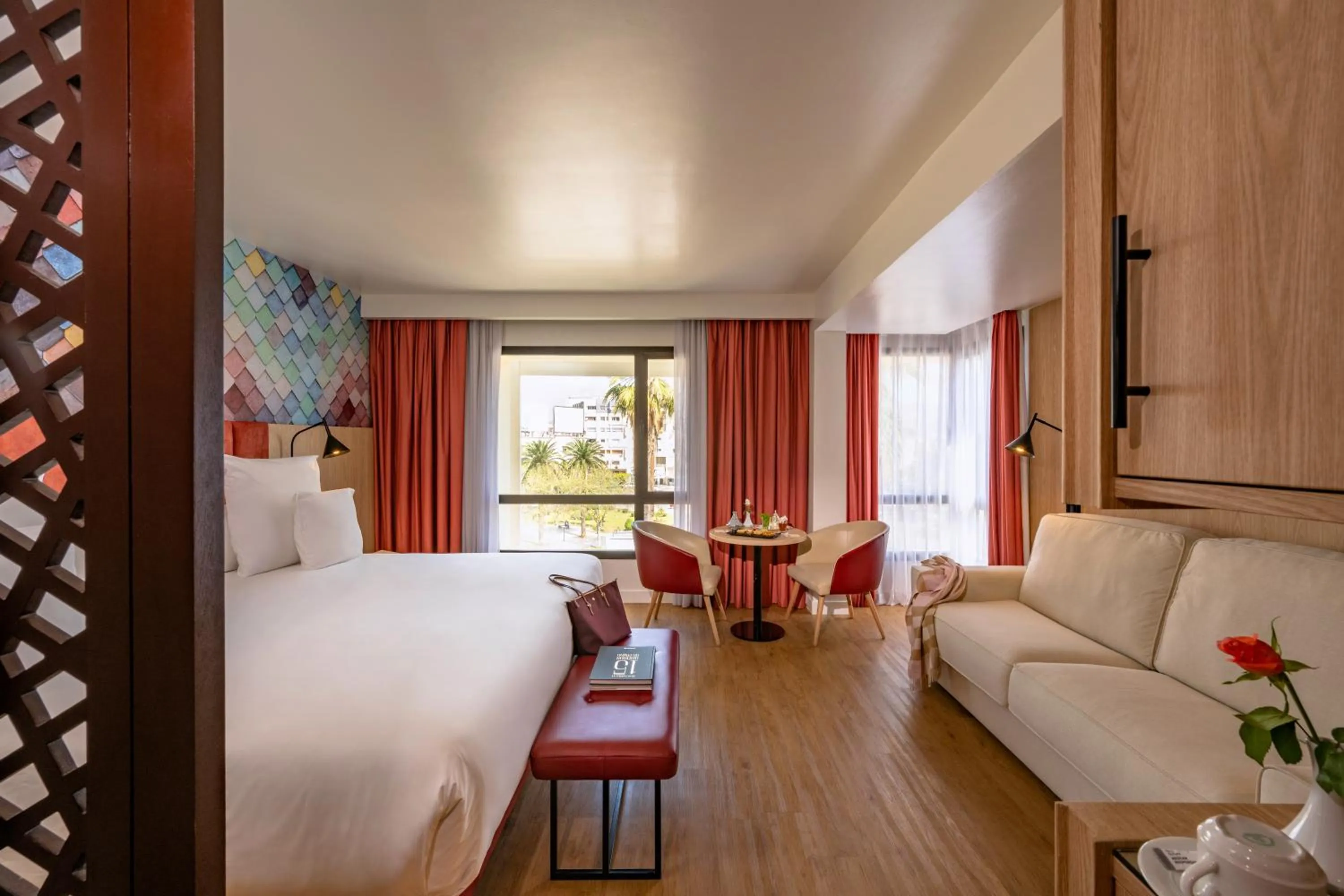 Photo of the whole room, Bed in Barceló Fès Medina